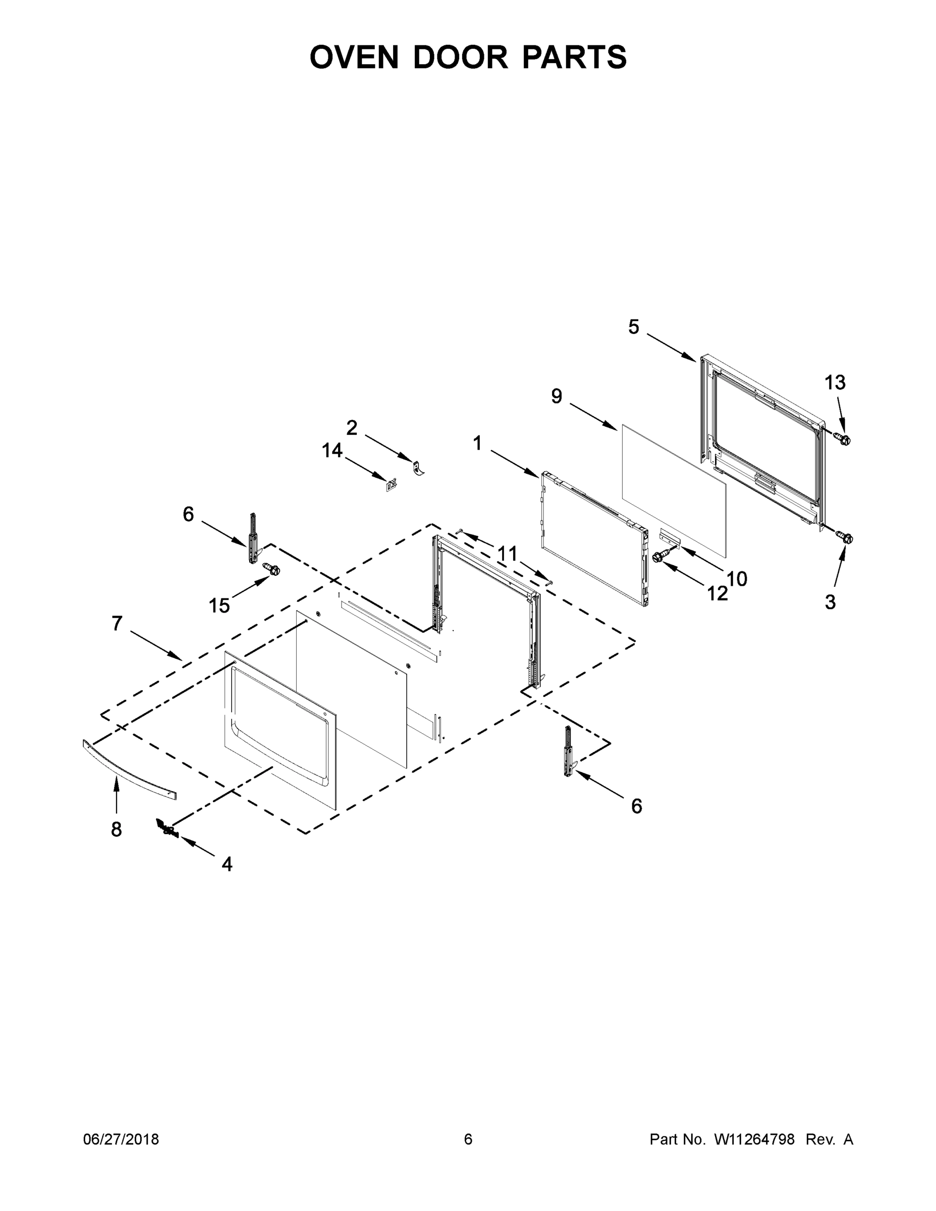 04 - OVEN DOOR PARTS