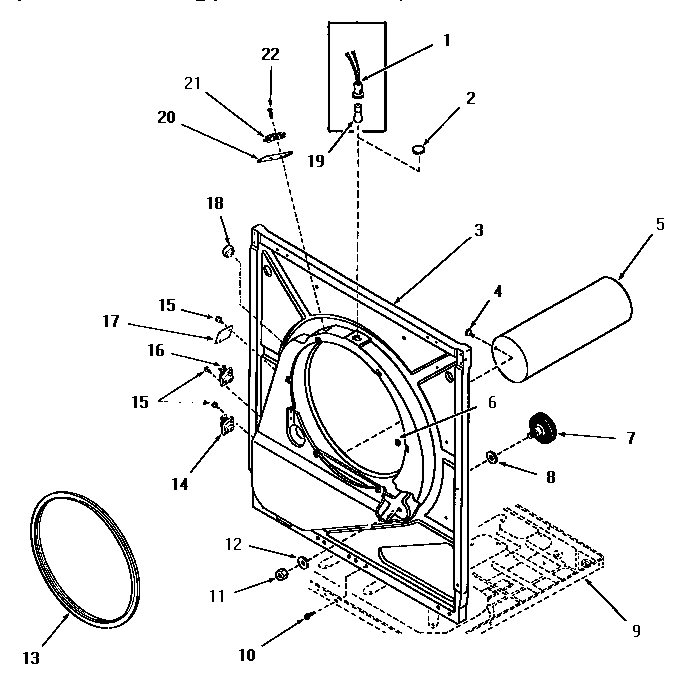 07 - FRONT FRAME AND AIR SHROUD
