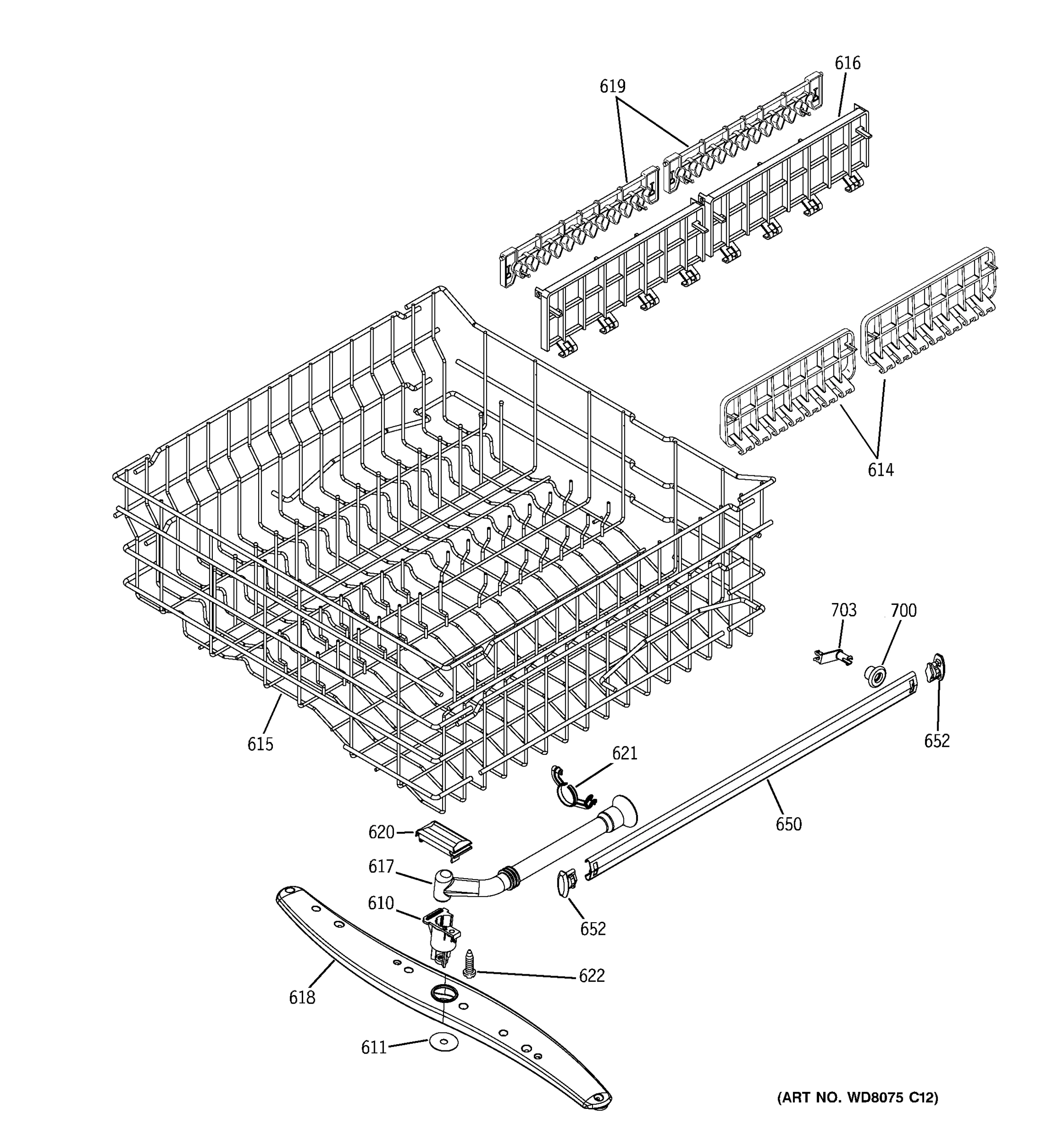 UPPER RACK ASSSEMBLY
