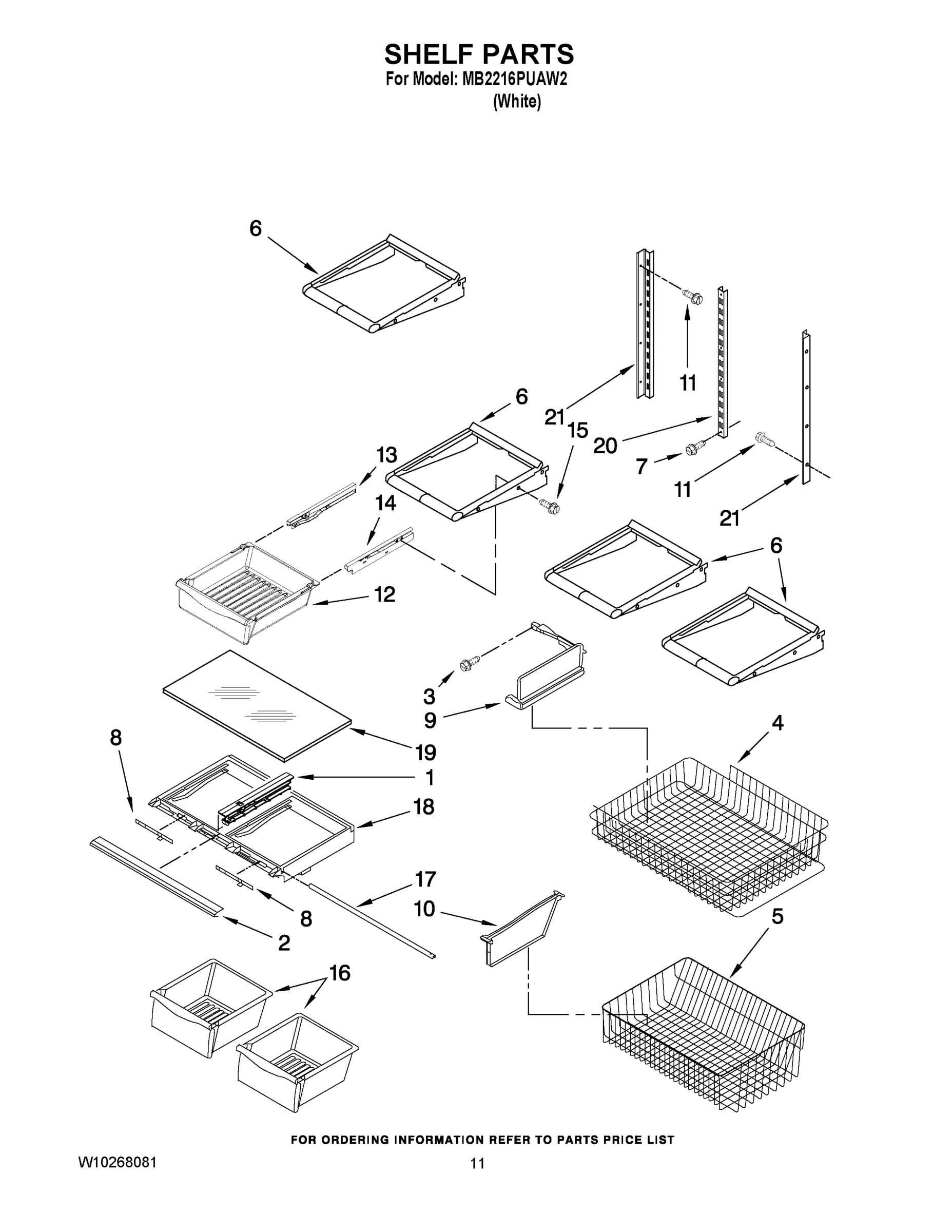 07 - SHELF PARTS