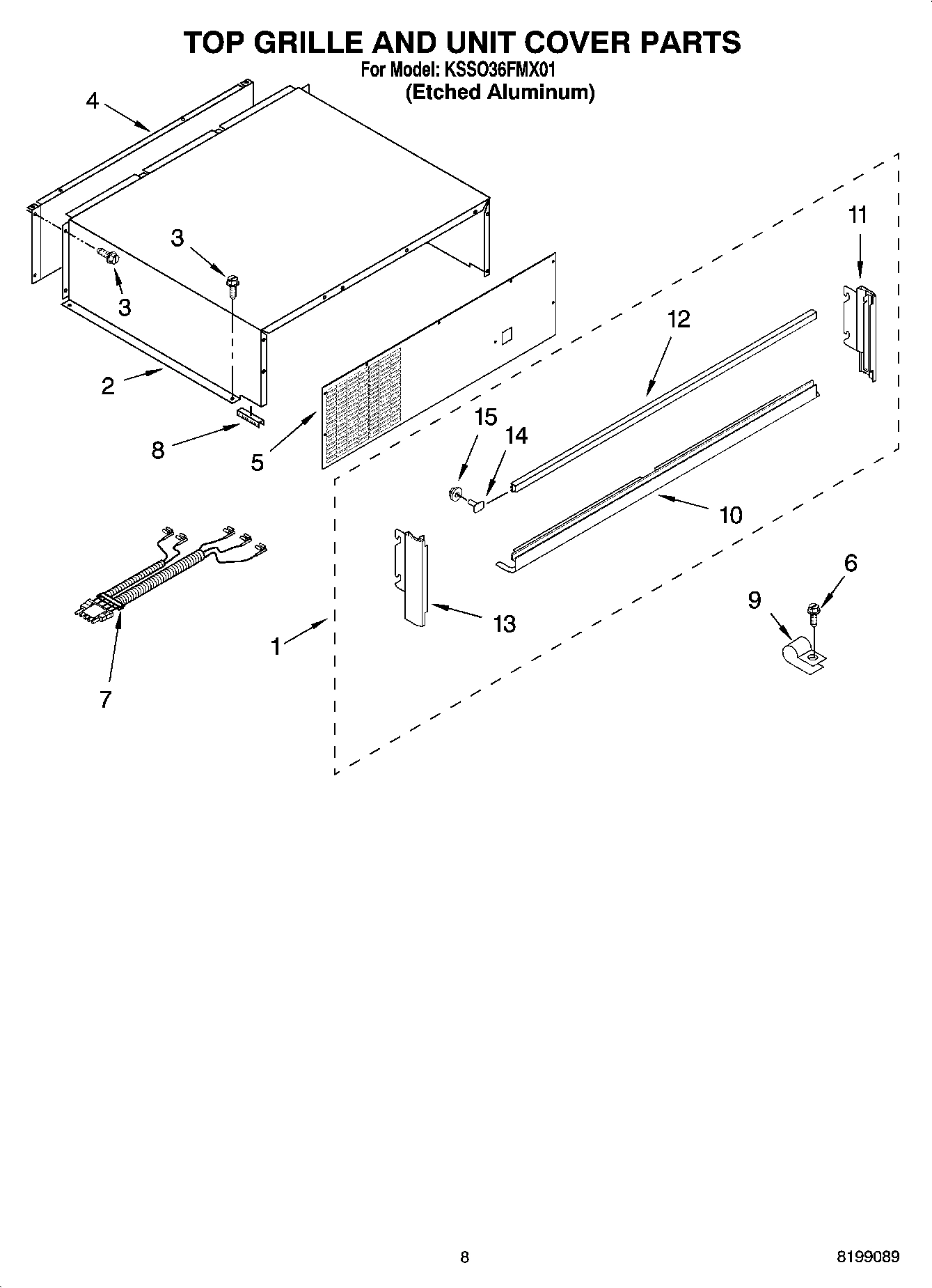06 - TOP GRILLE AND UNIT COVER PARTS