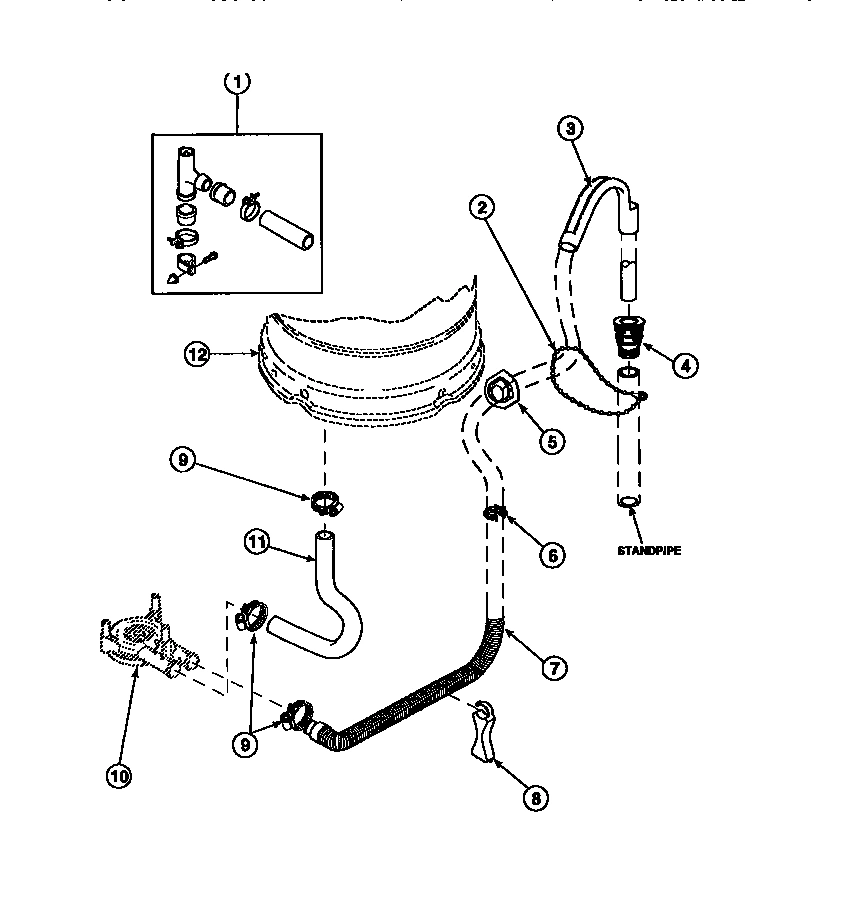 06 - DRAIN HOSE AND SIPHON BREAK