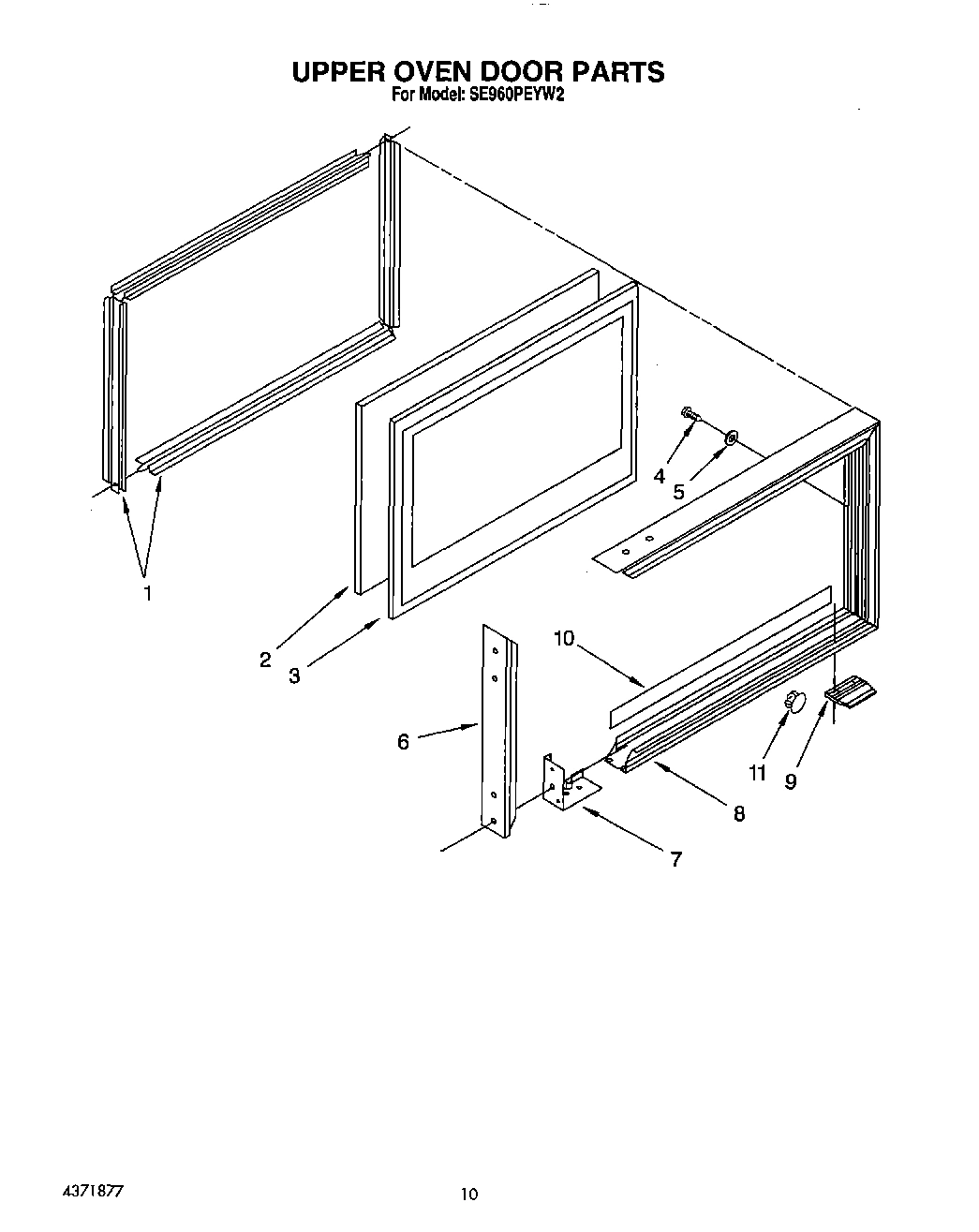 09 - UPPER OVEN DOOR
