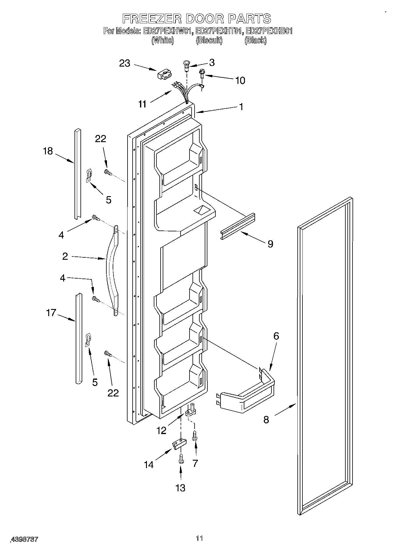 07 - FREEZER DOOR