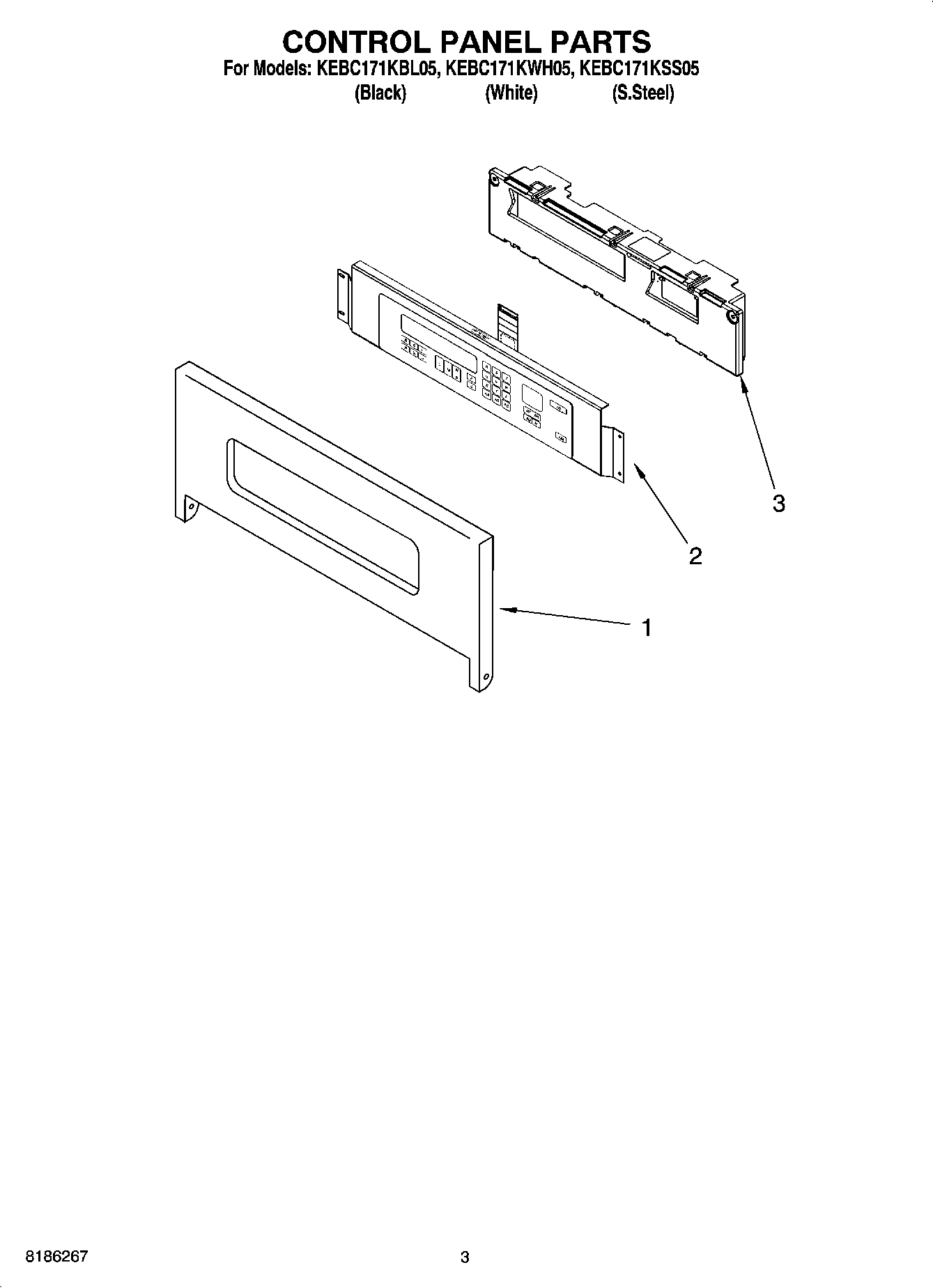 02 - CONTROL PANEL PARTS