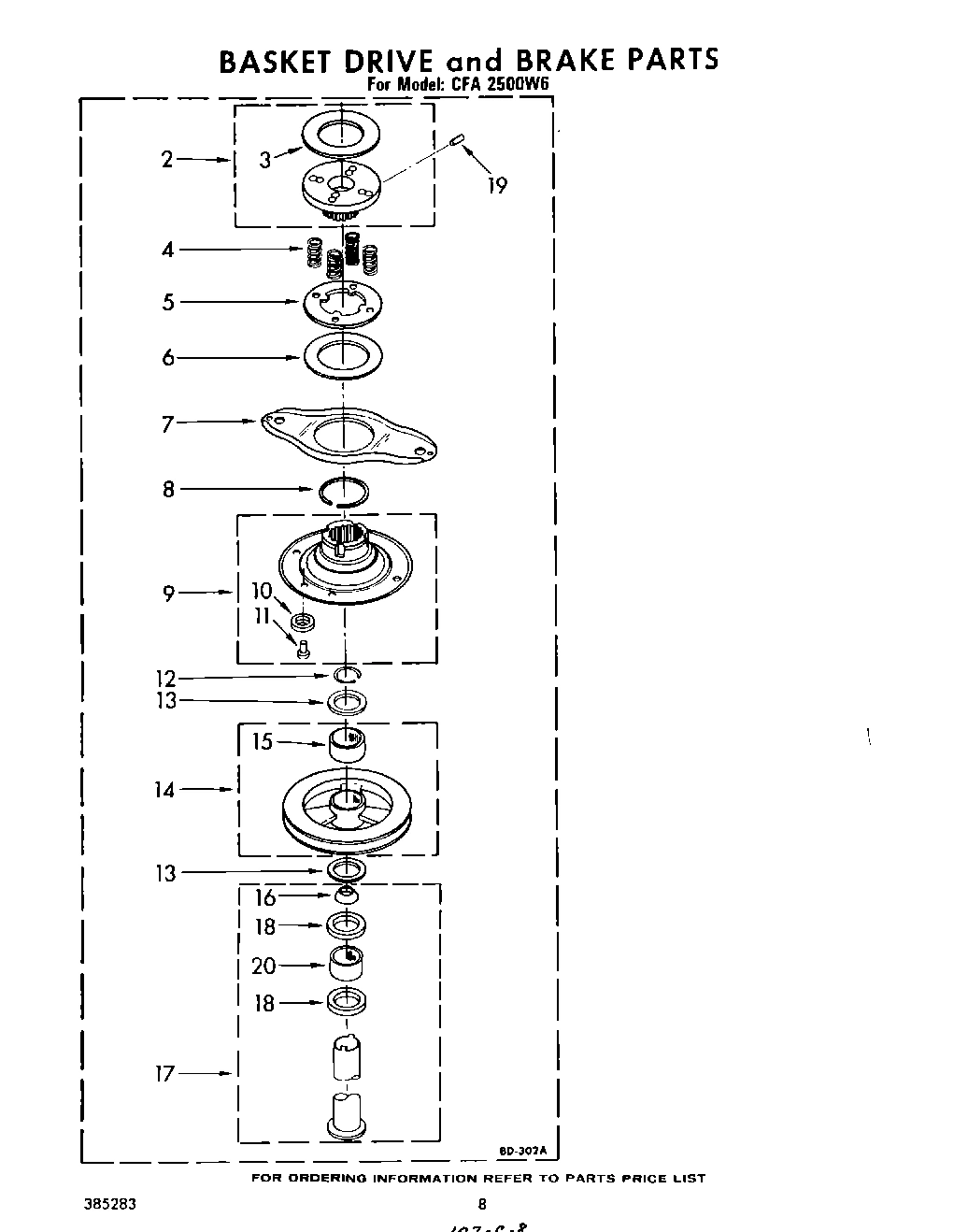 07 - BASKET DRIVE AND BRAKE