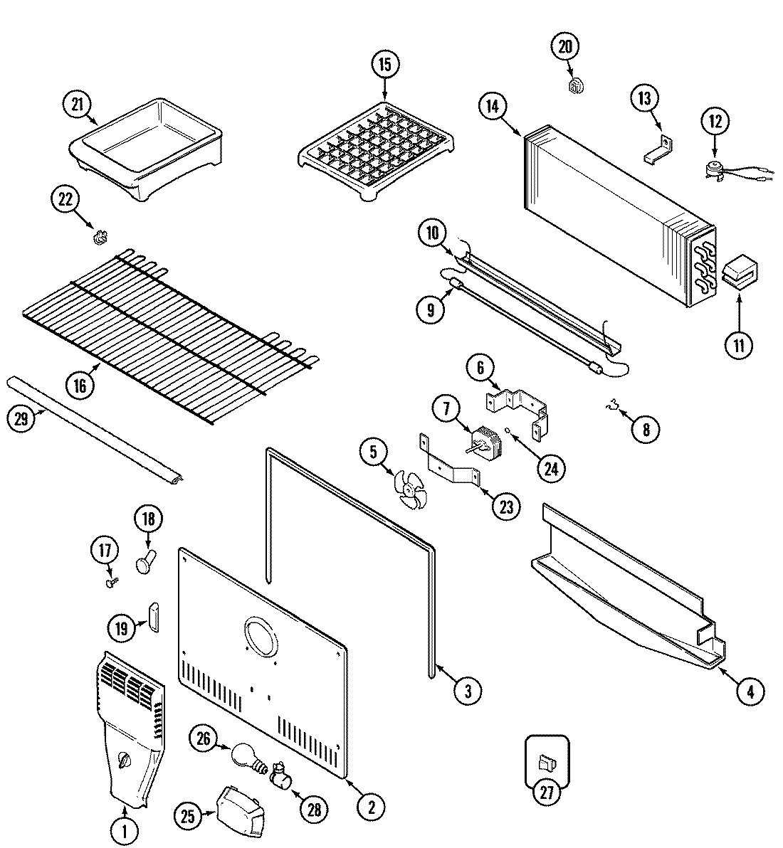 03 - FREEZER COMPARTMENT
