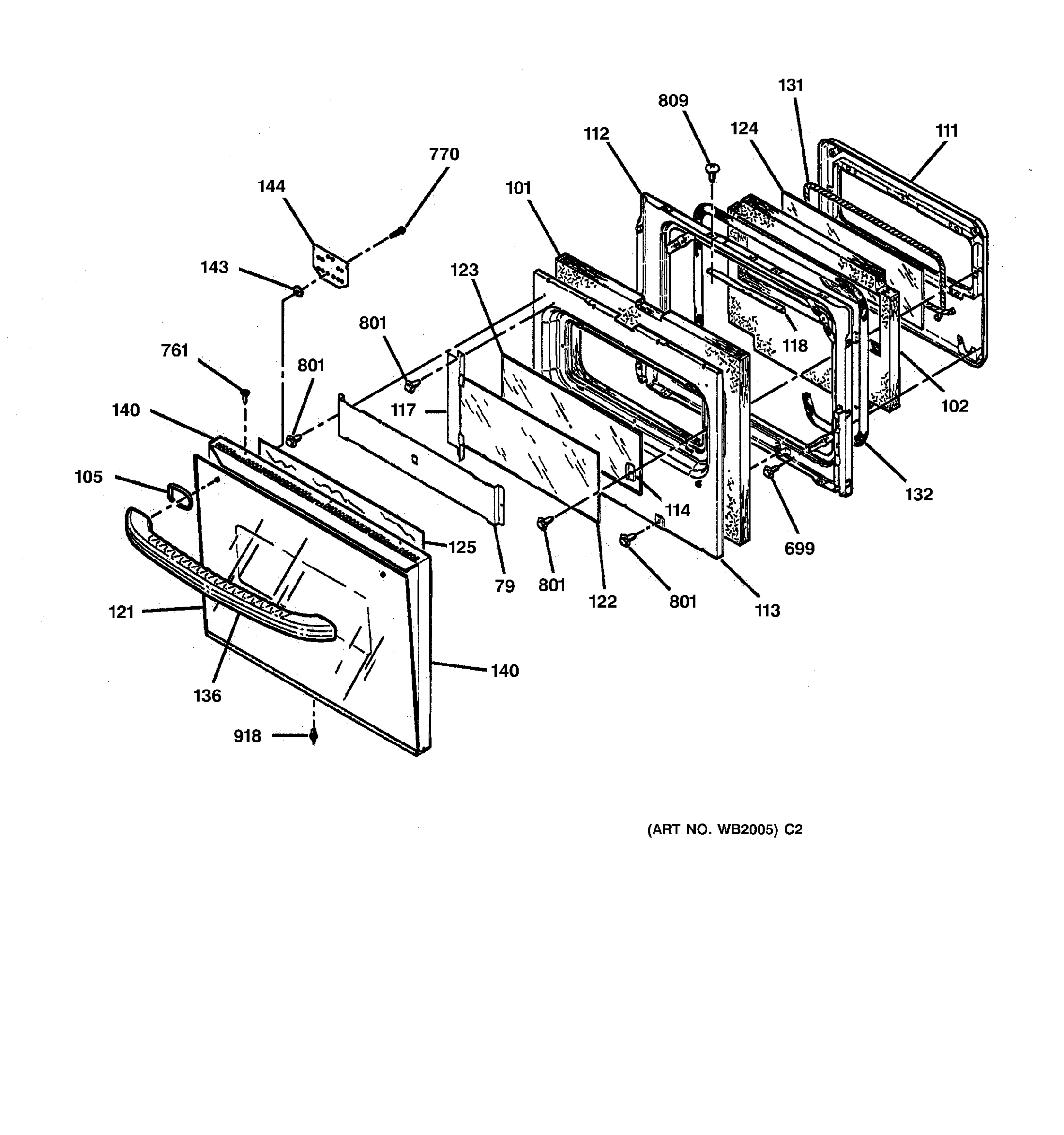 OVEN DOOR