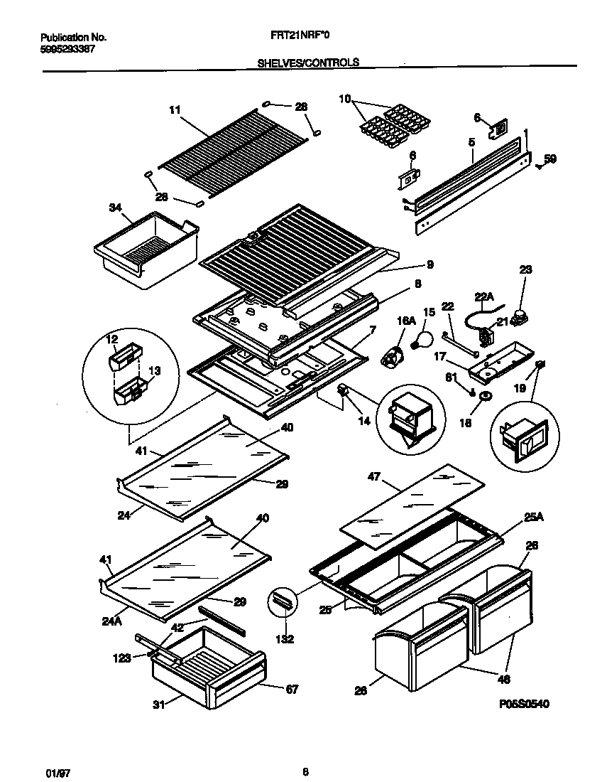 04 - SHELVES/CONTROLS