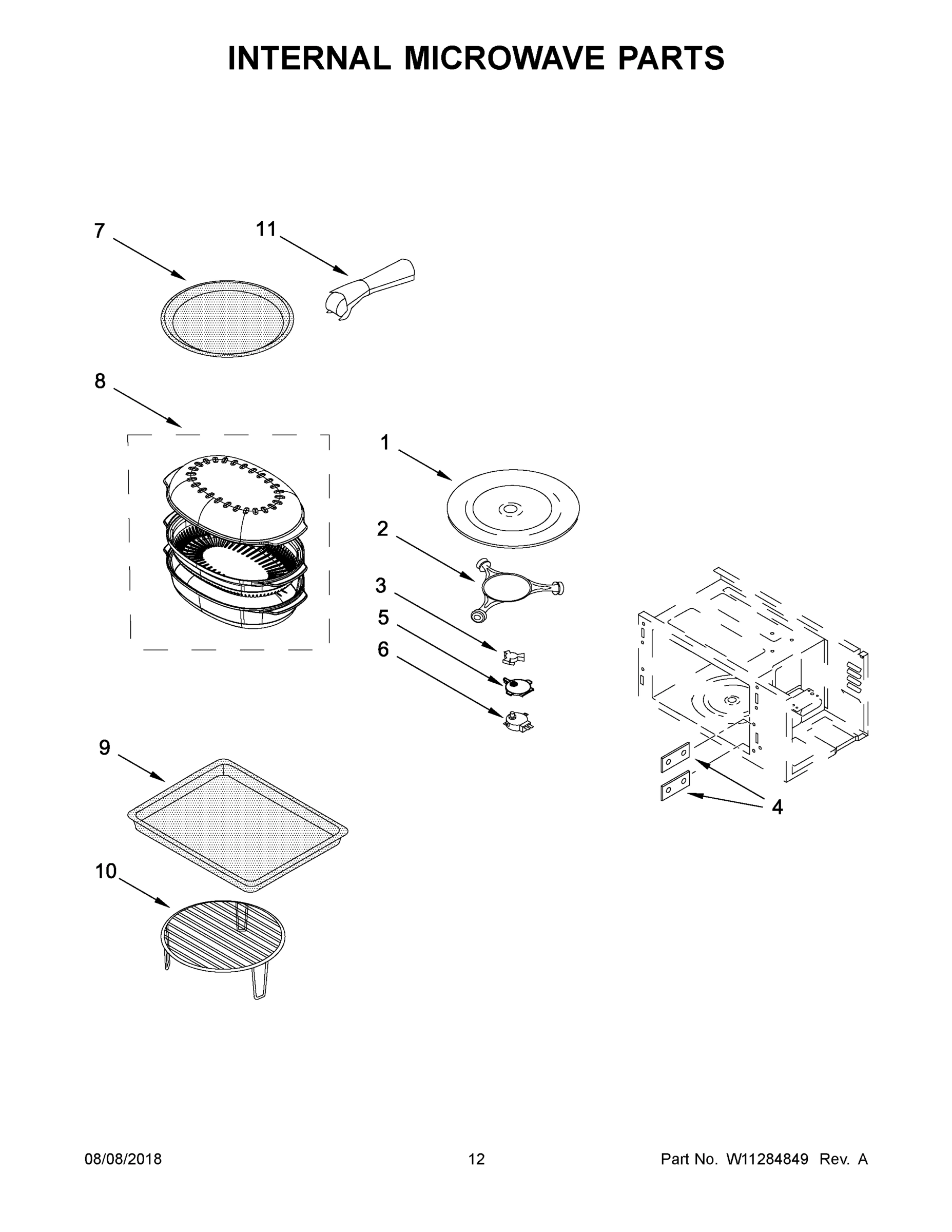 07 - INTERNAL MICROWAVE PARTS