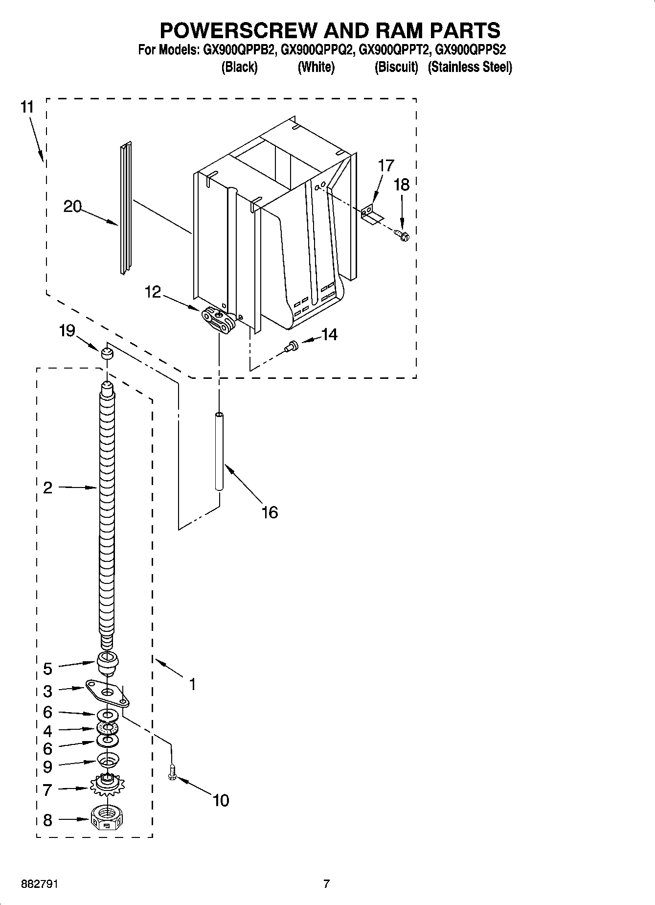 05 - POWERSCREW AND RAM PARTS