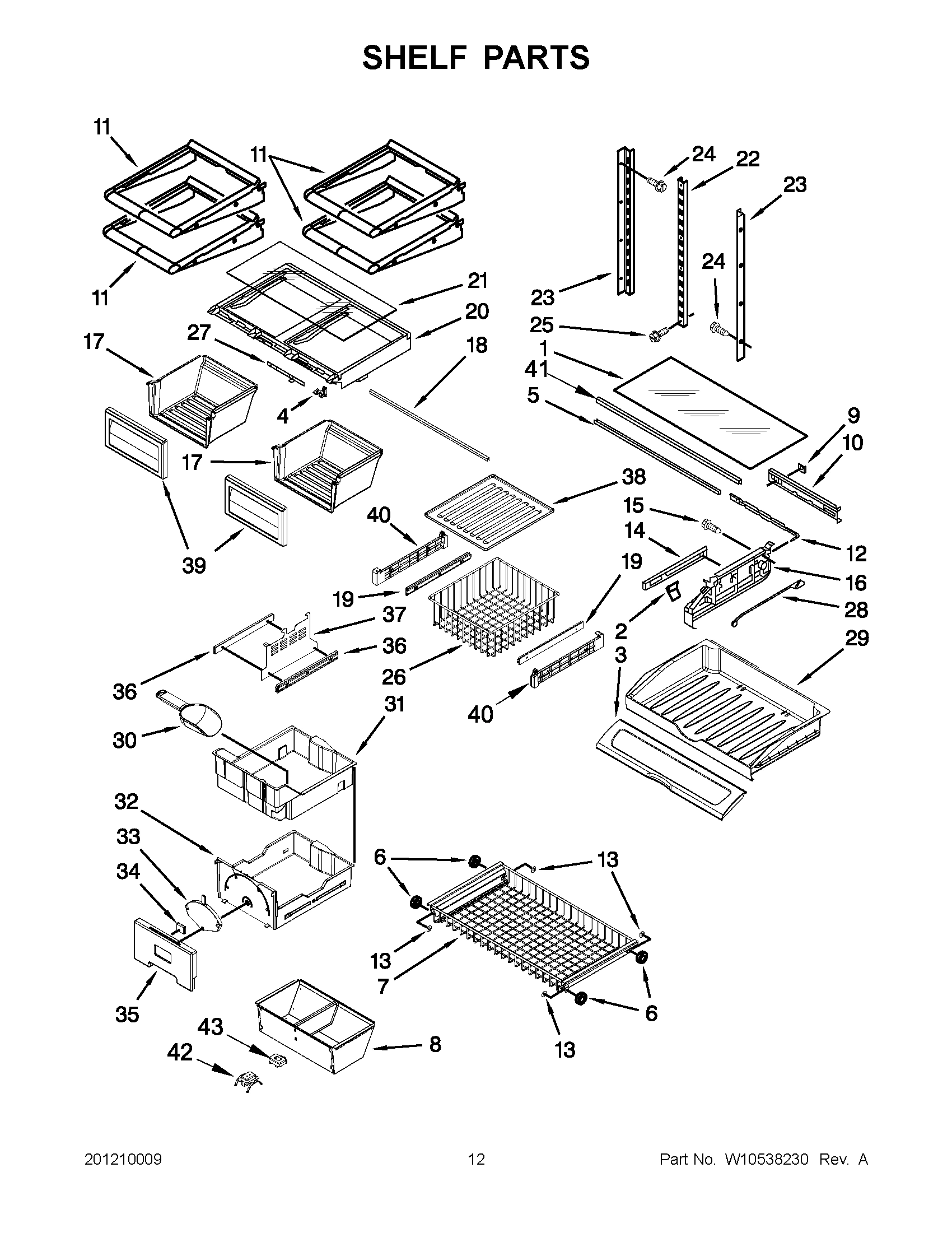 06 - SHELF PARTS