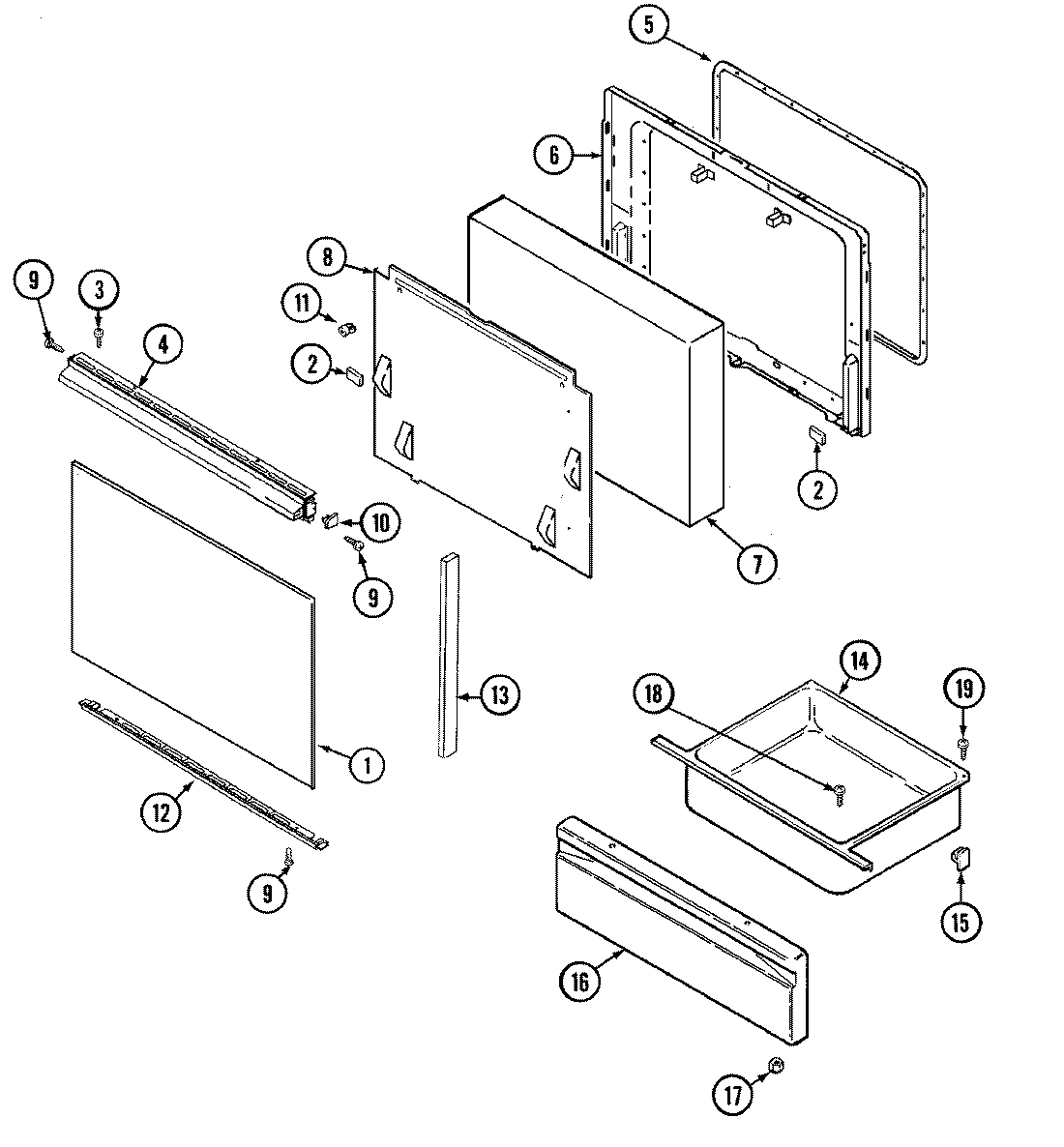 03 - DOOR/DRAWER (CE3520SPx)
