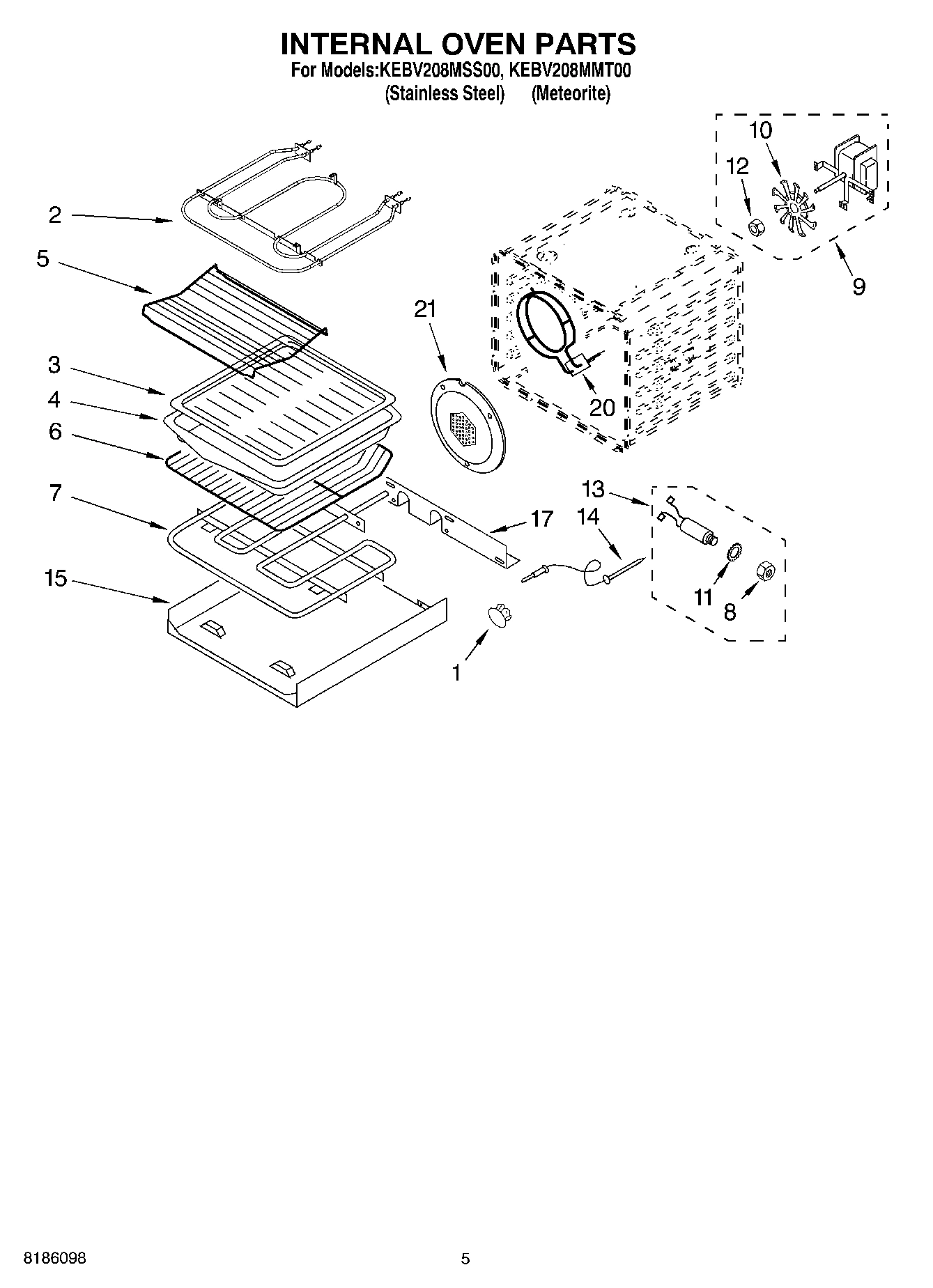 04 - INTERNAL OVEN PARTS