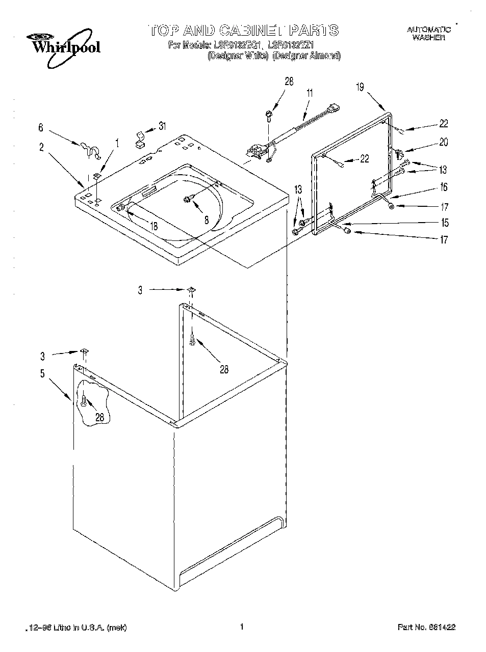 01 - TOP & CABINET