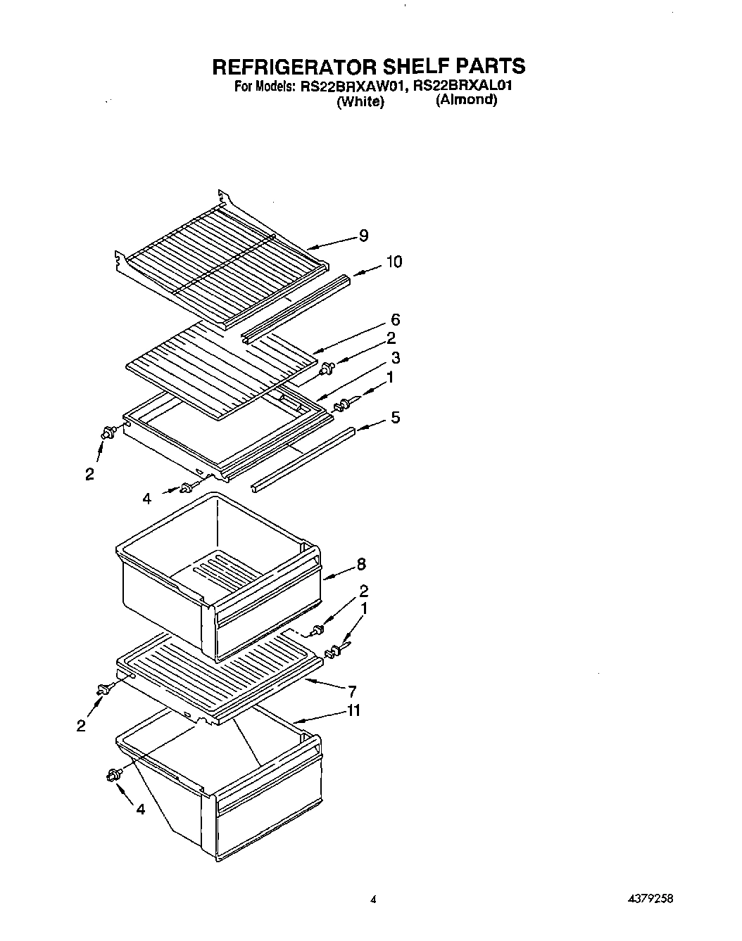 03 - REFRIGERATOR SHELF