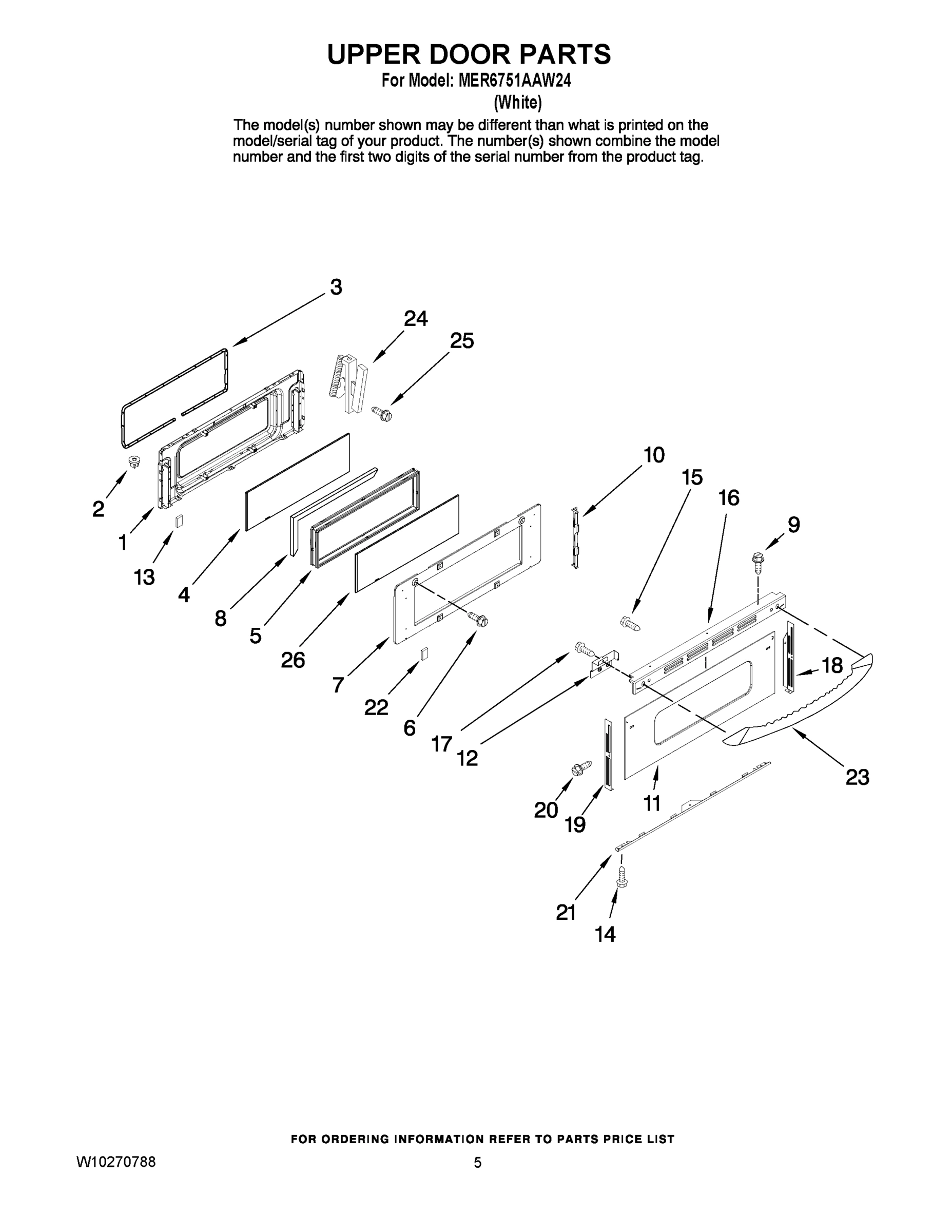 04 - UPPER DOOR PARTS