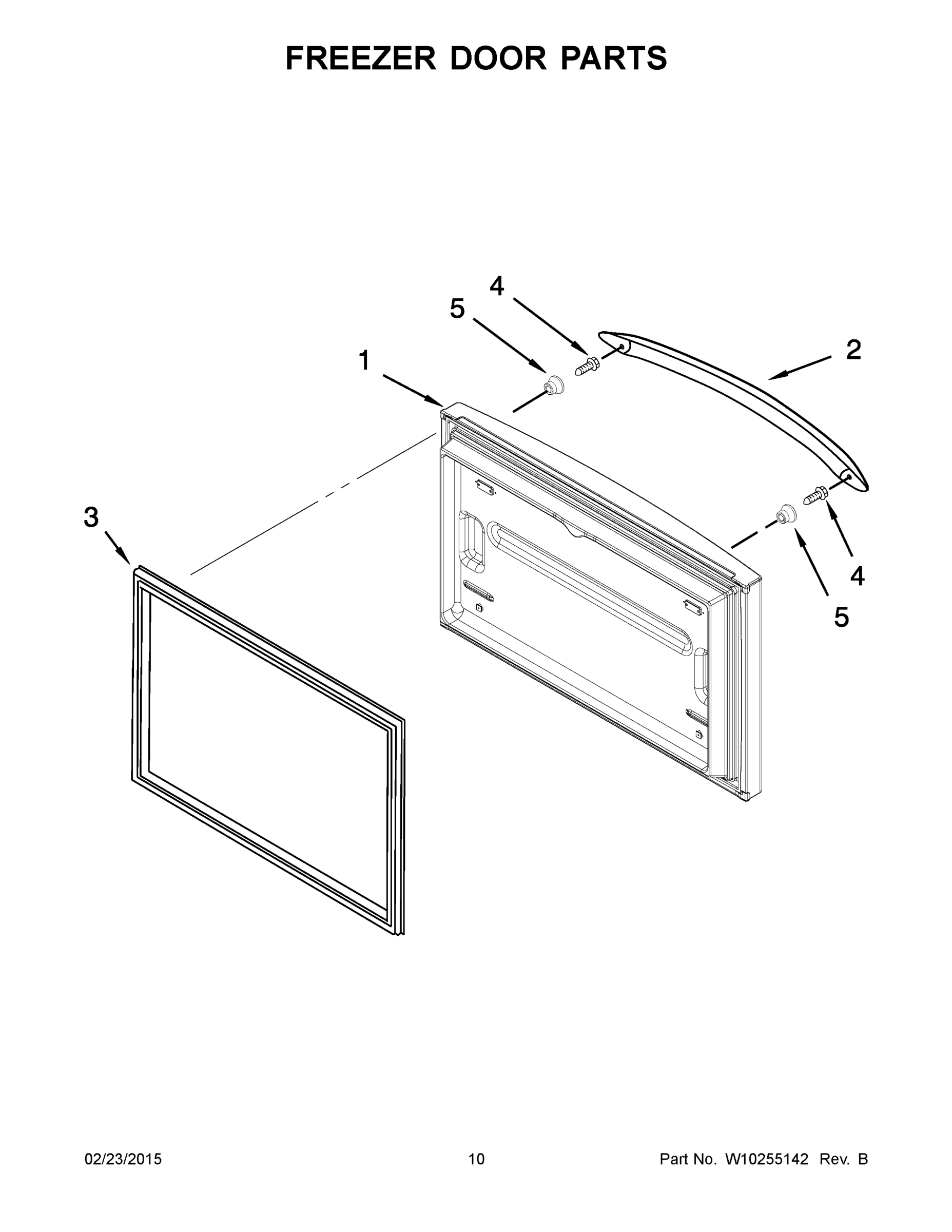 06 - FREEZER DOOR PARTS