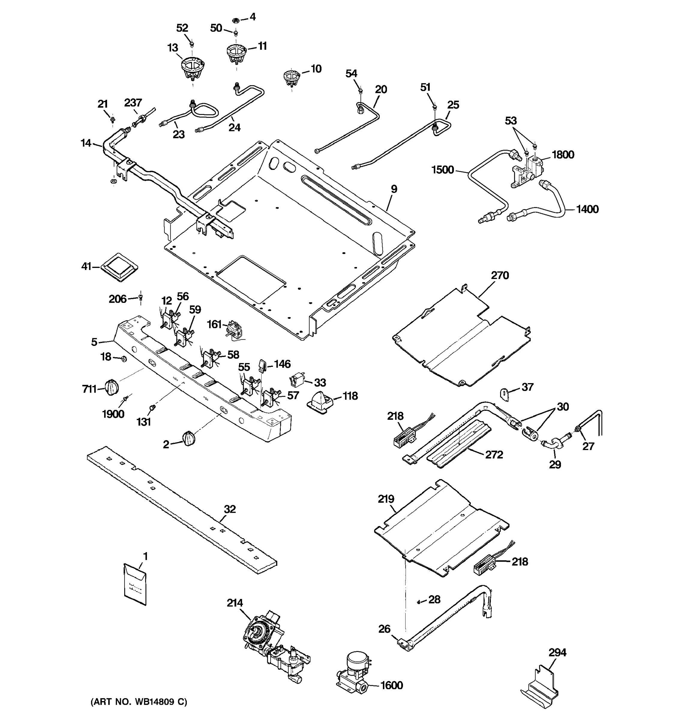 GAS & BURNER PARTS
