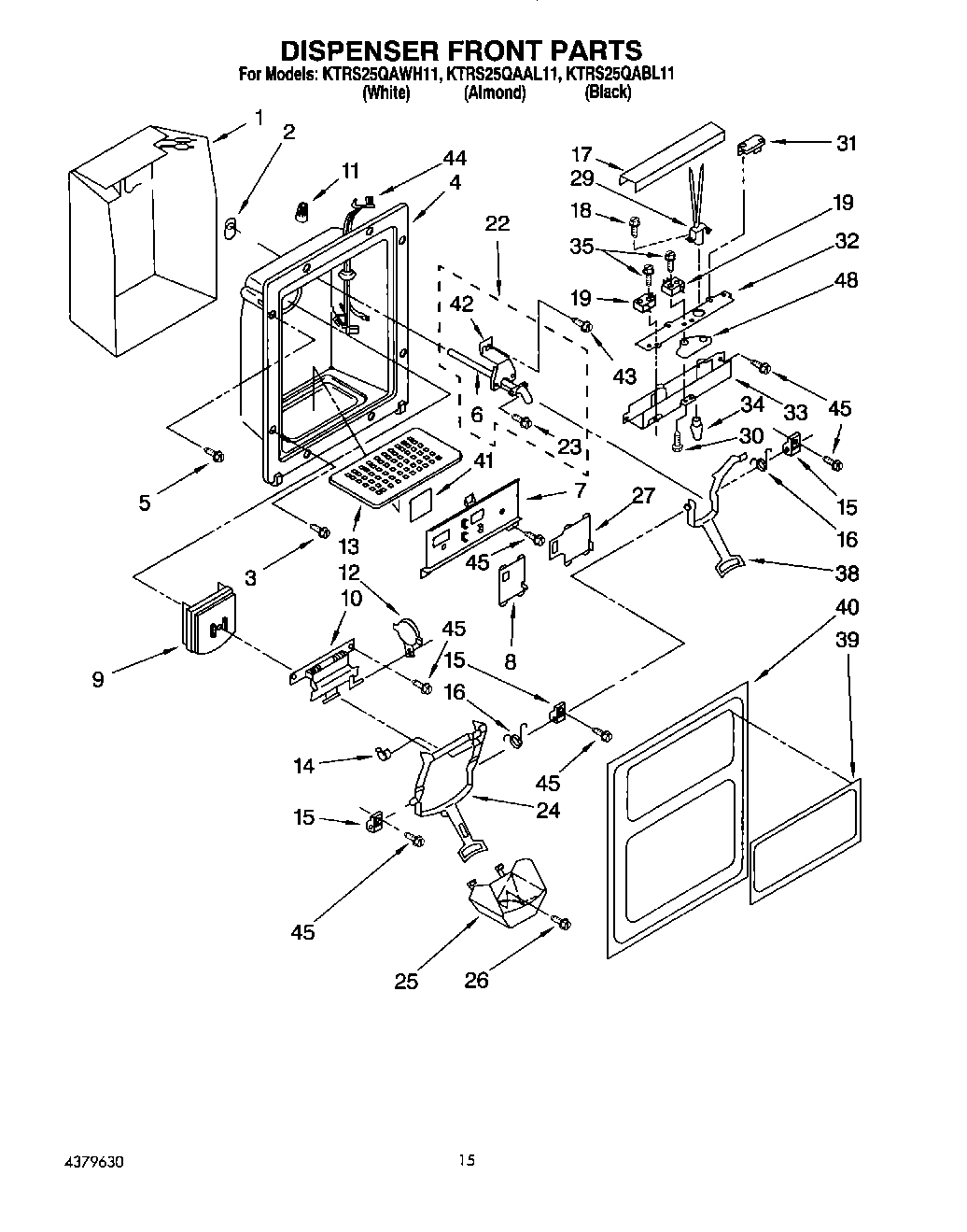09 - DISPENSER FRONT