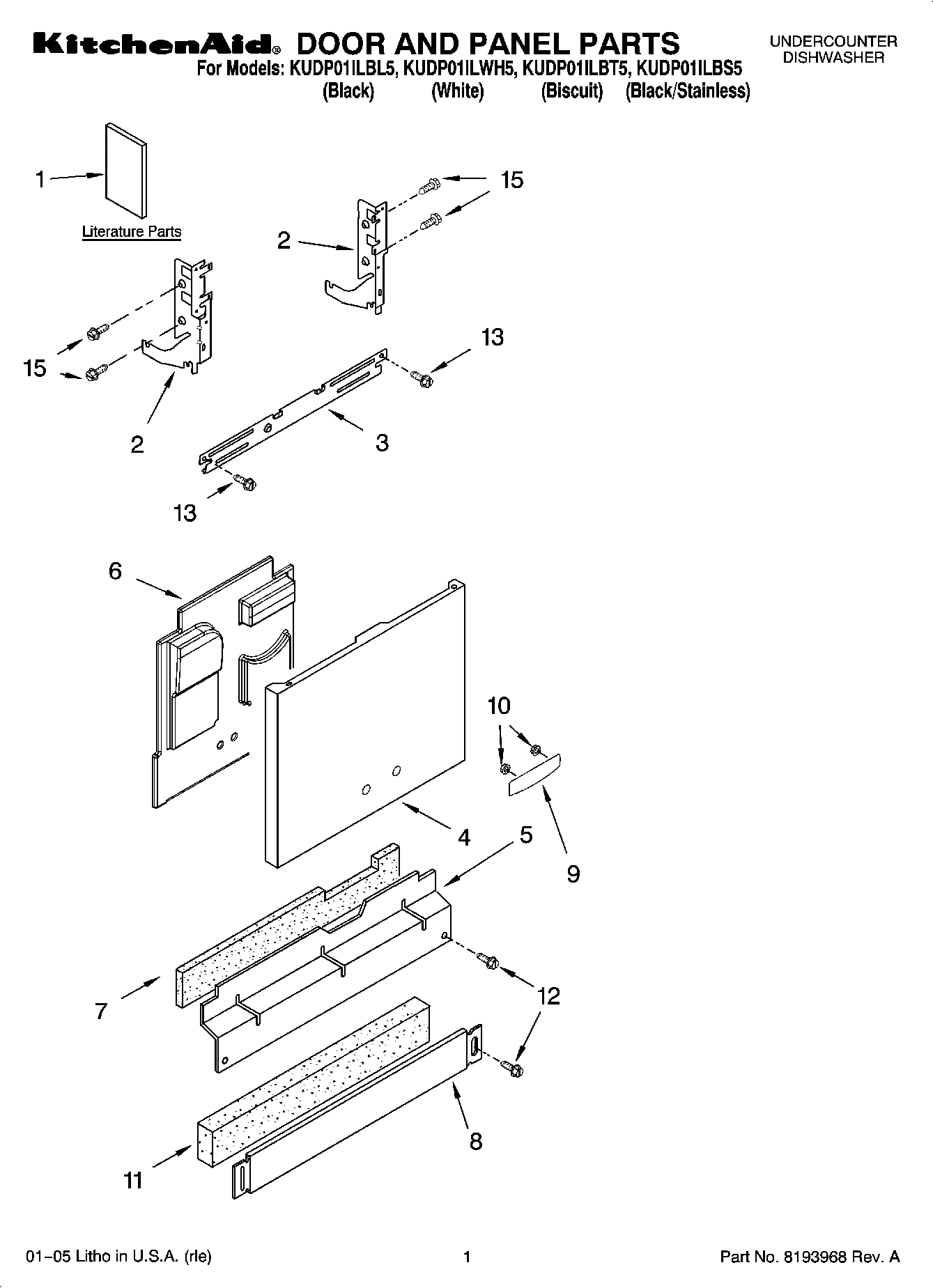 01 - DOOR AND PANEL PARTS