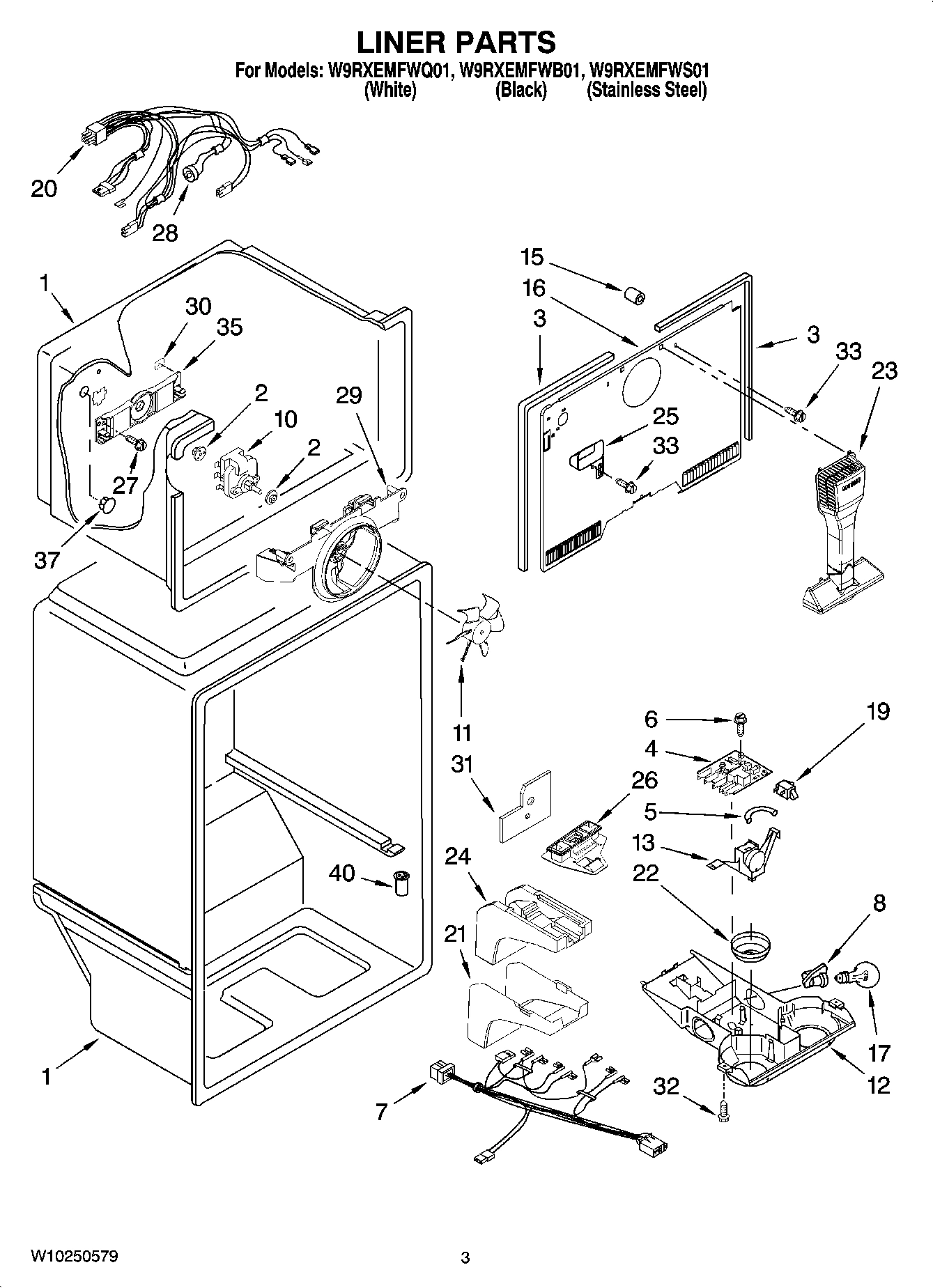 02 - LINER PARTS