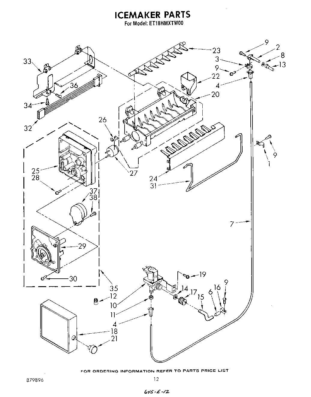 09 - ICEMAKER, LIT/OPTIONAL