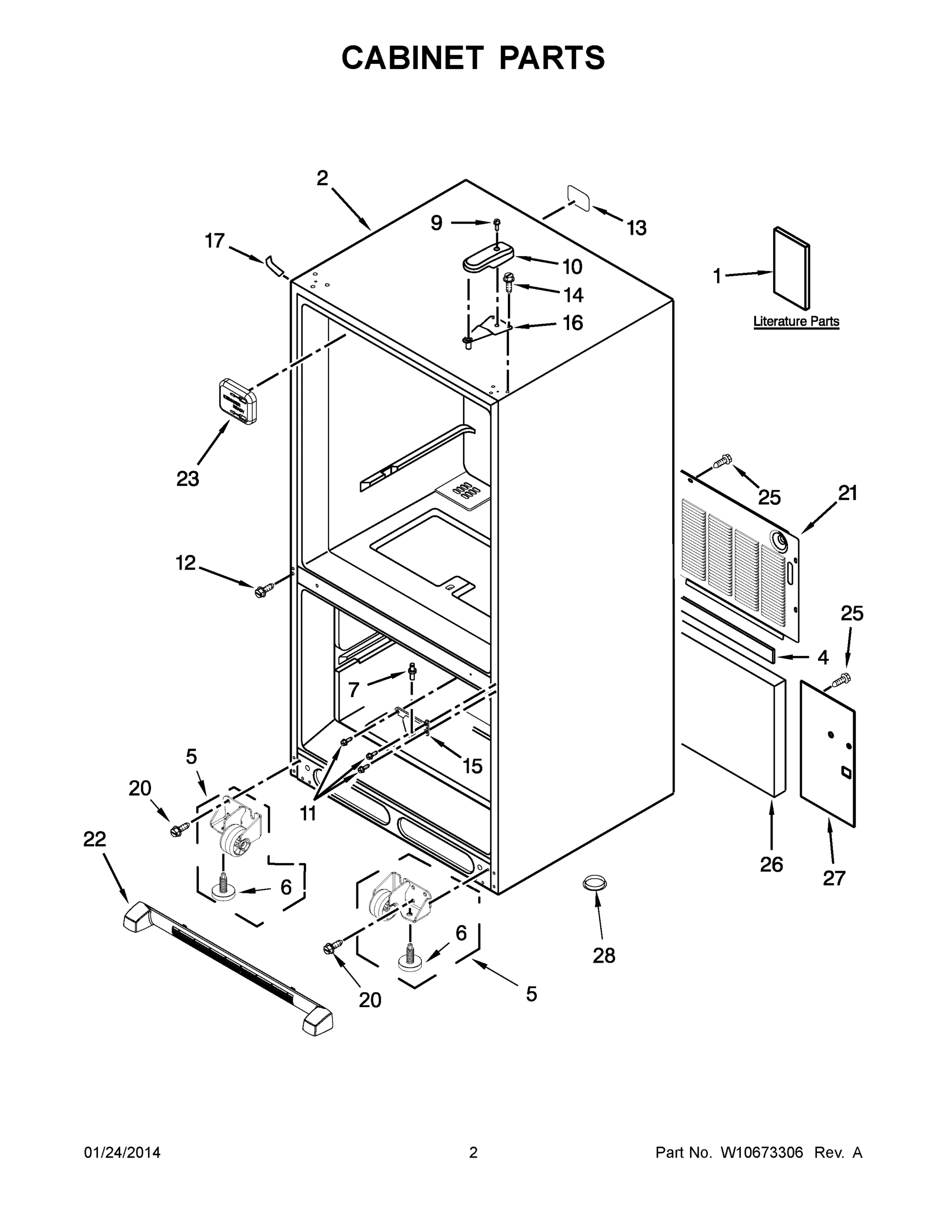 02 - CABINET PARTS