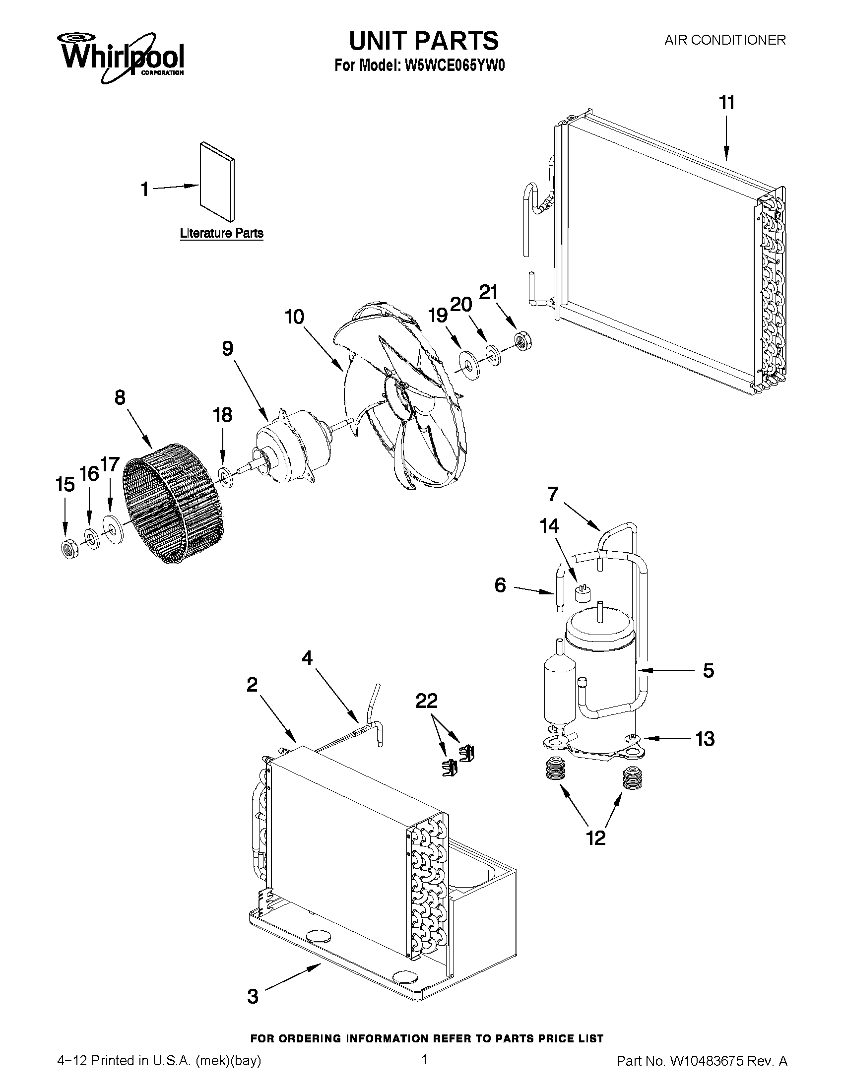 01 - UNIT PARTS