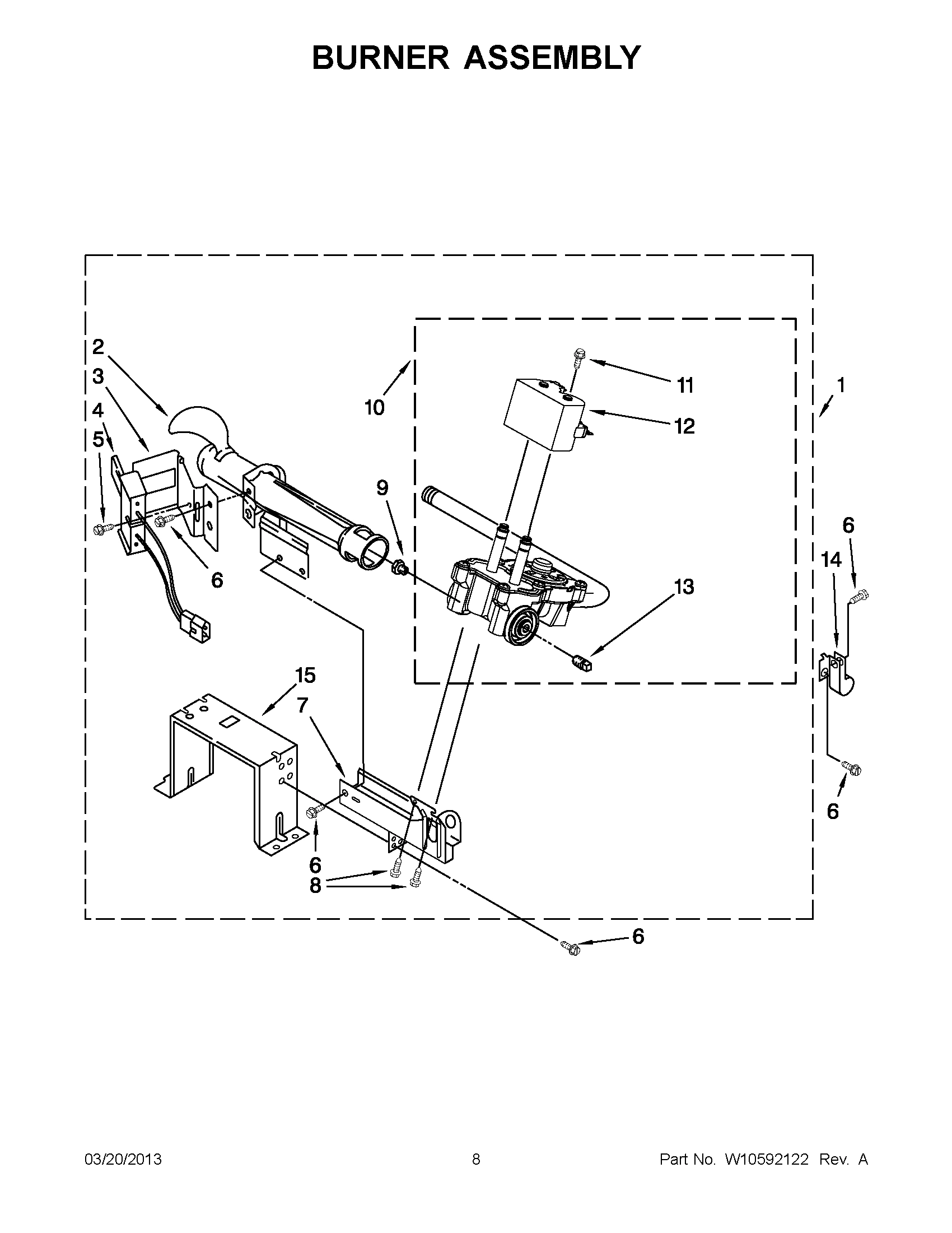 04 - BURNER ASSEMBLY