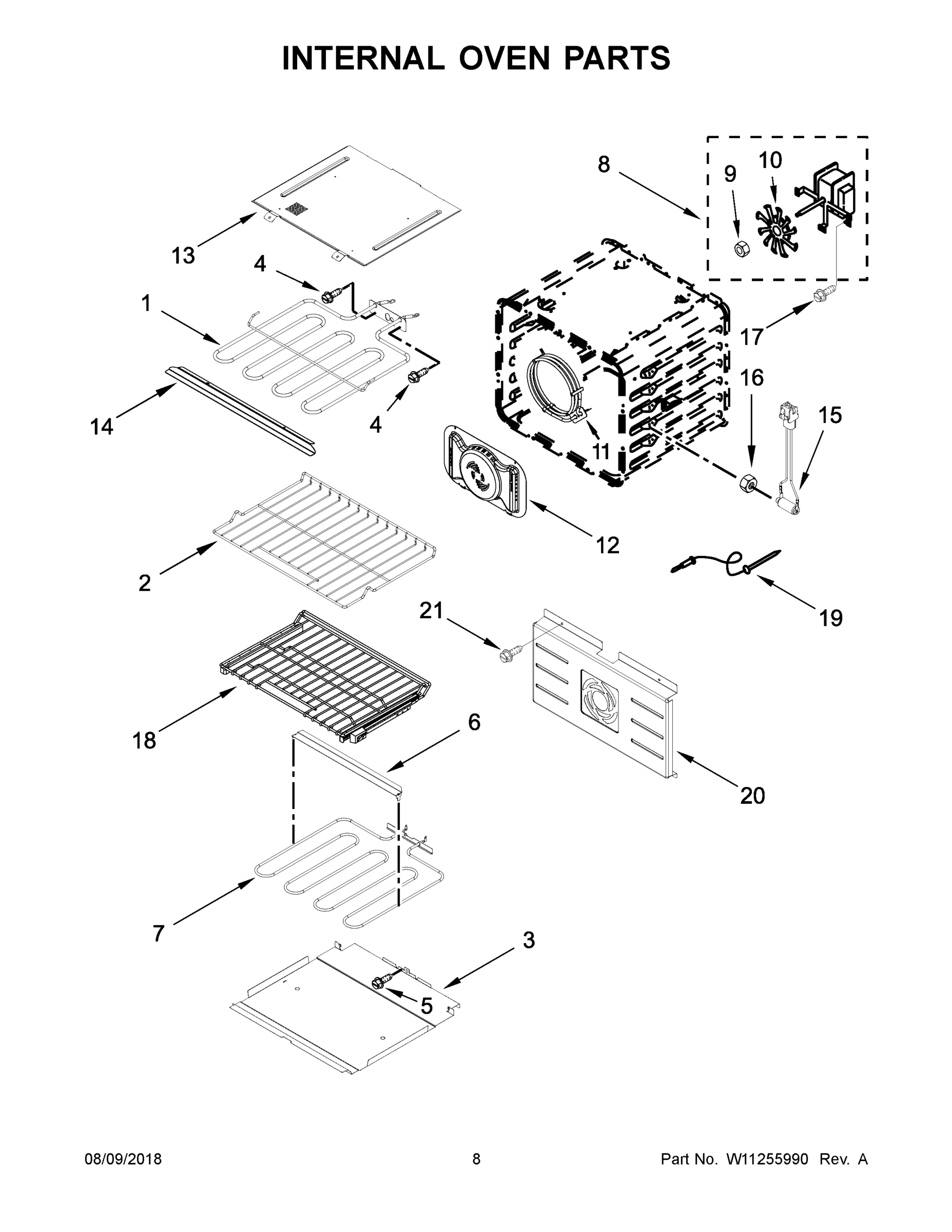 05 - INTERNAL OVEN PARTS