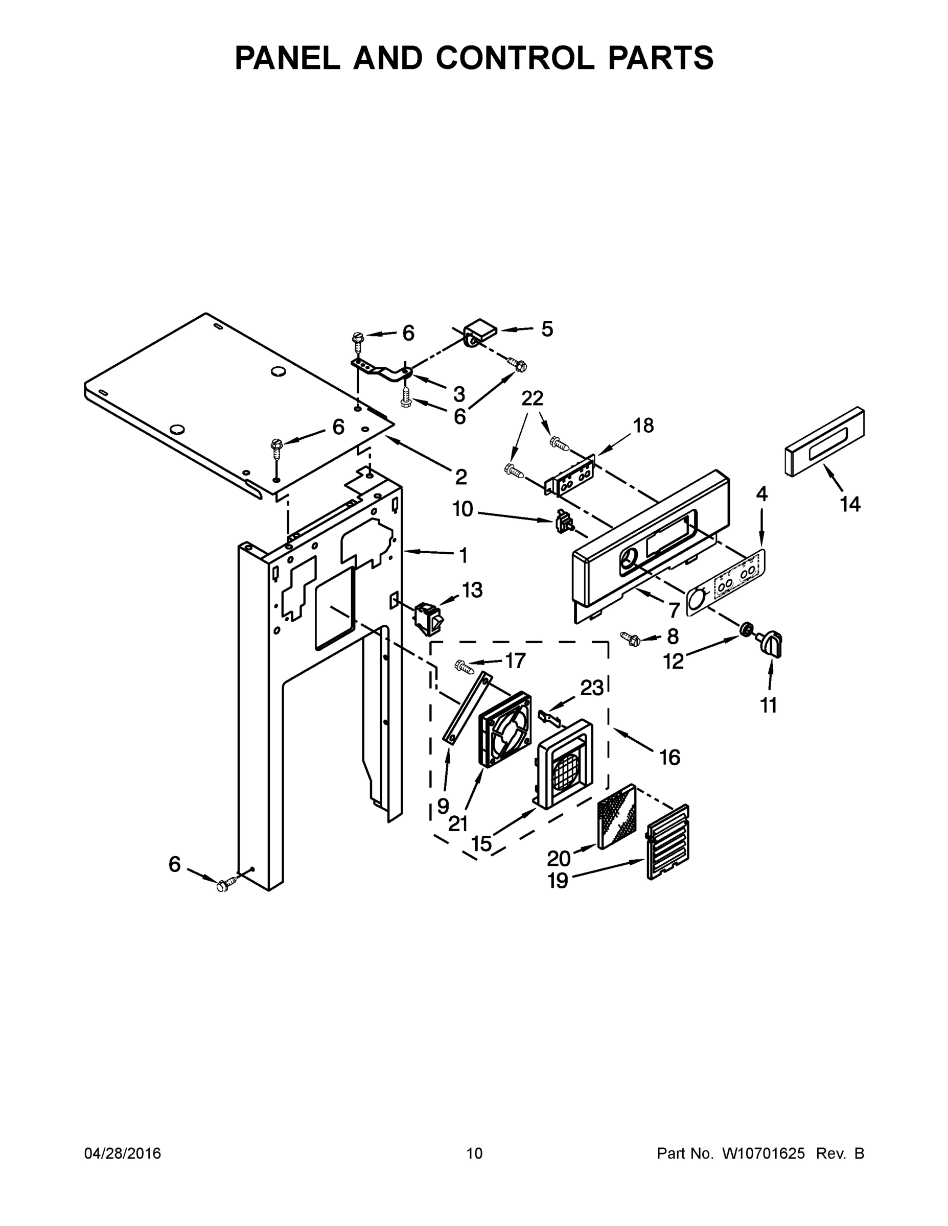 06 - PANEL AND CONTROL PARTS
