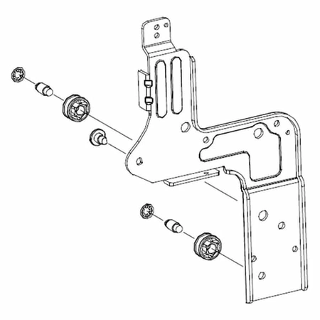 DD82-01417A Samsung Assembly Support Link L O
