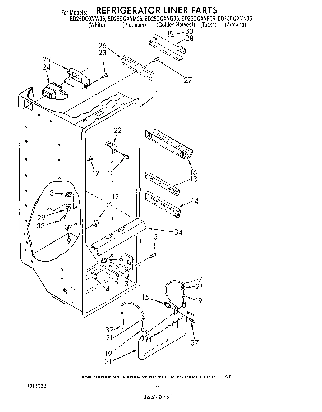 03 - REFRIGERATOR LINER