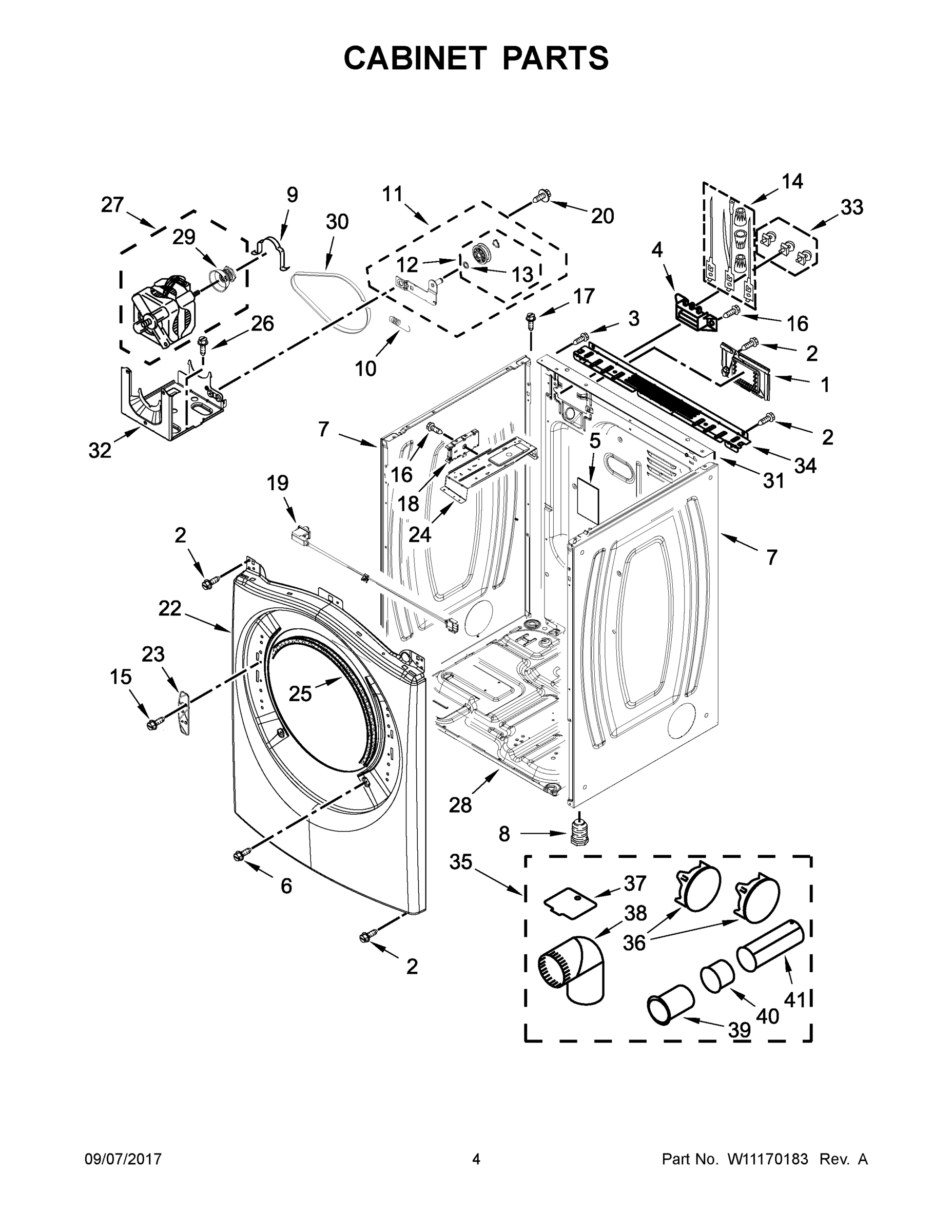 03 - CABINET PARTS
