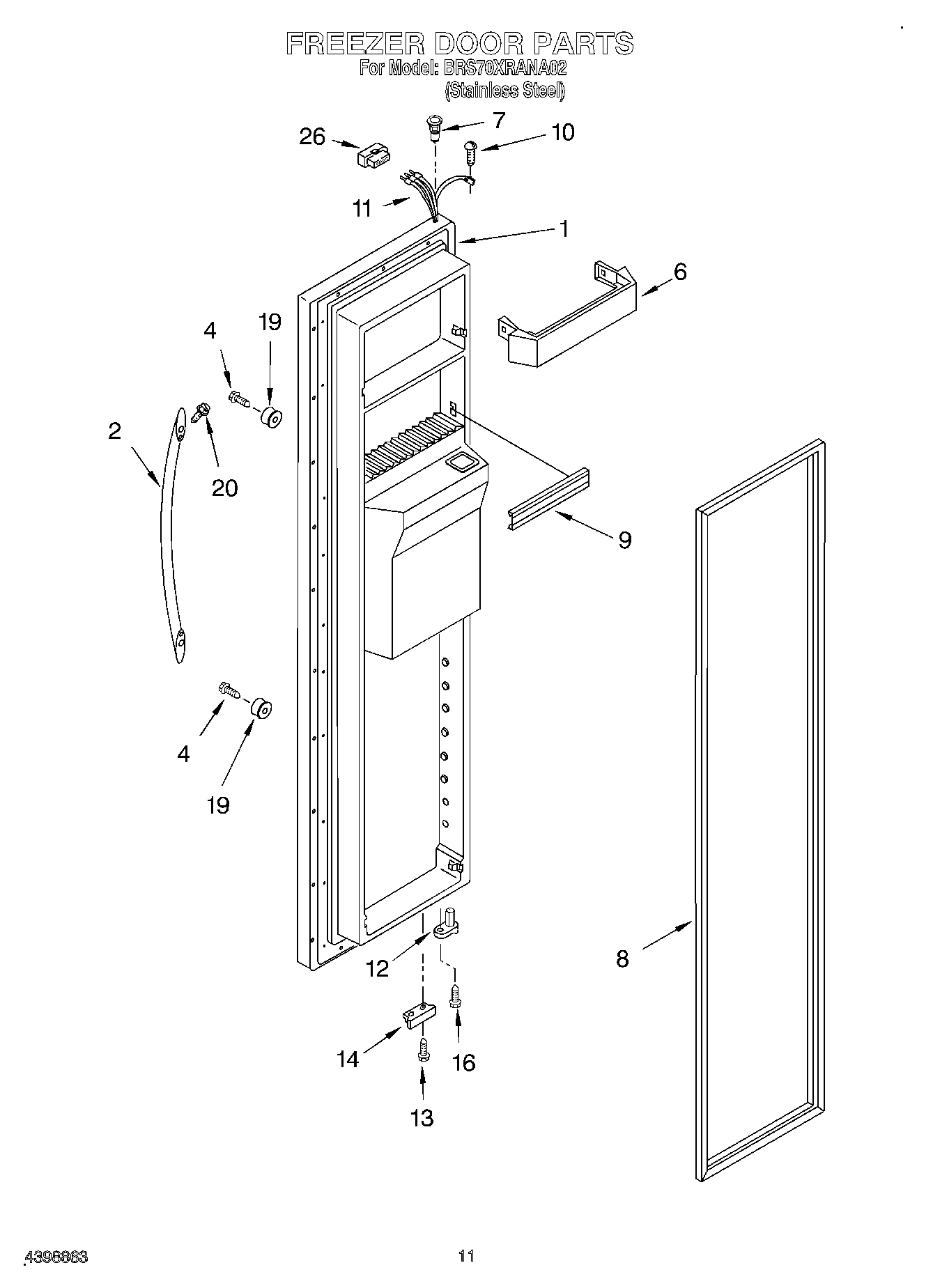 07 - FREEZER DOOR
