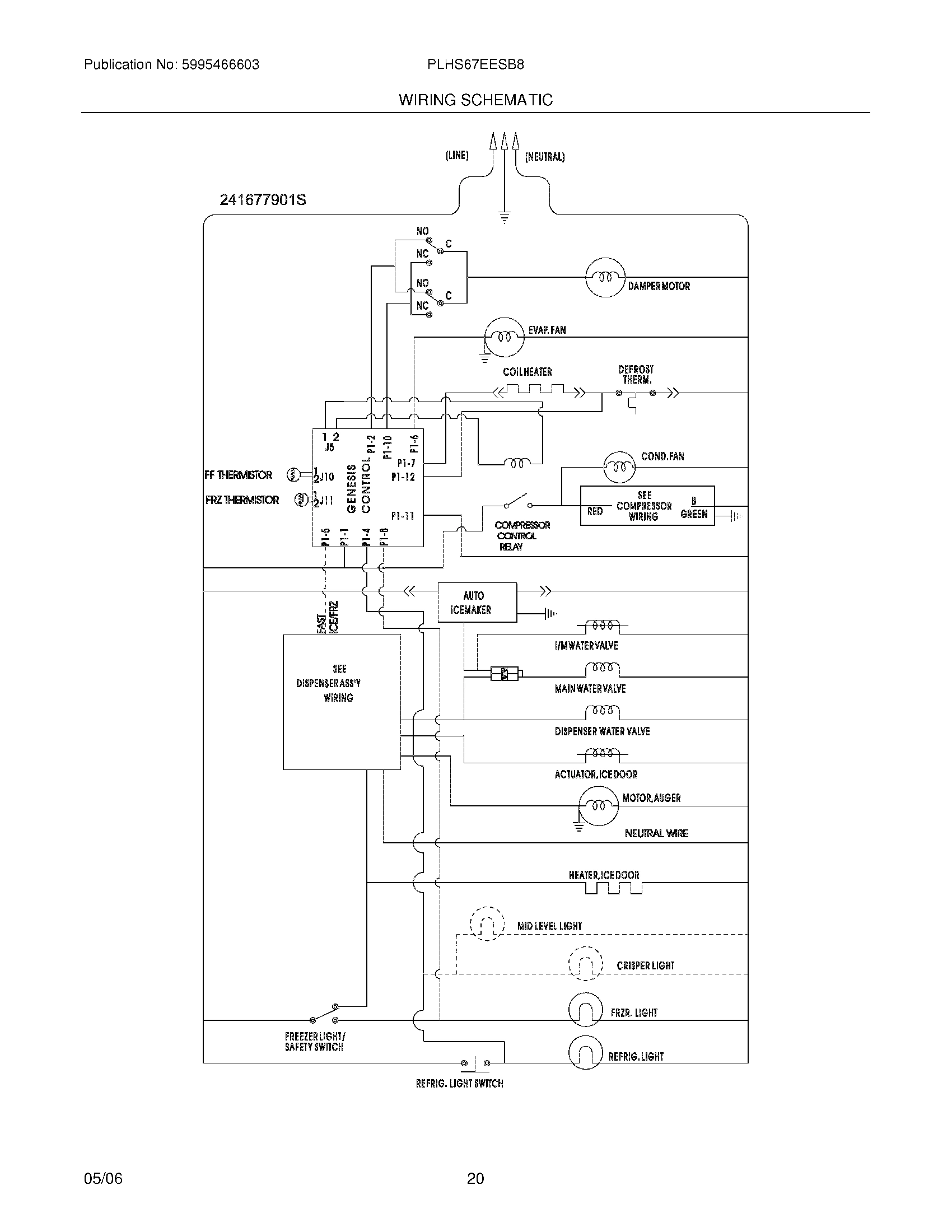 20 - WIRING SCHEMATIC