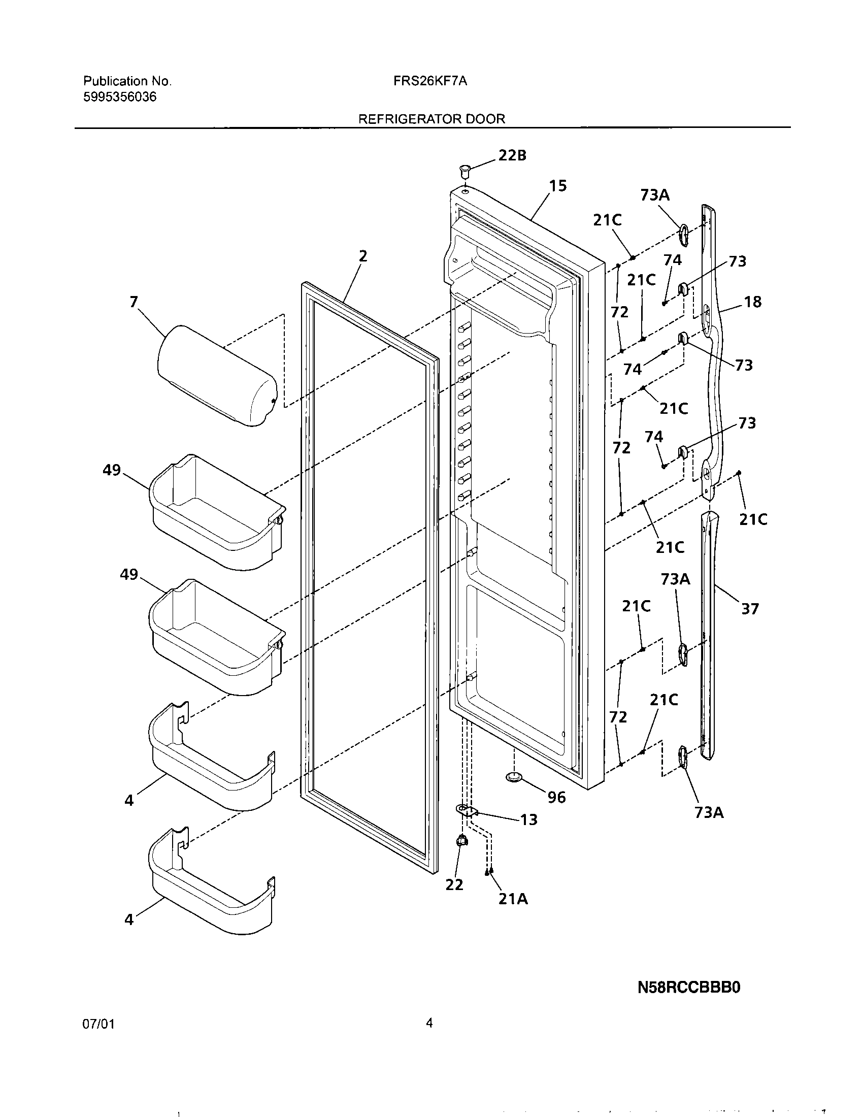 05 - REFRIGERATOR DOOR