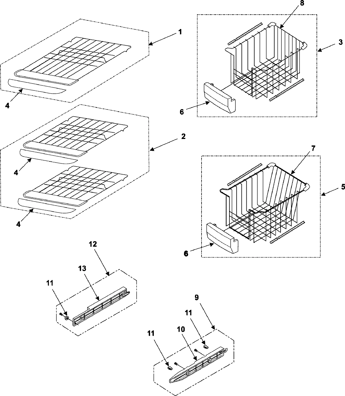 05 - FREEZER SHELVES