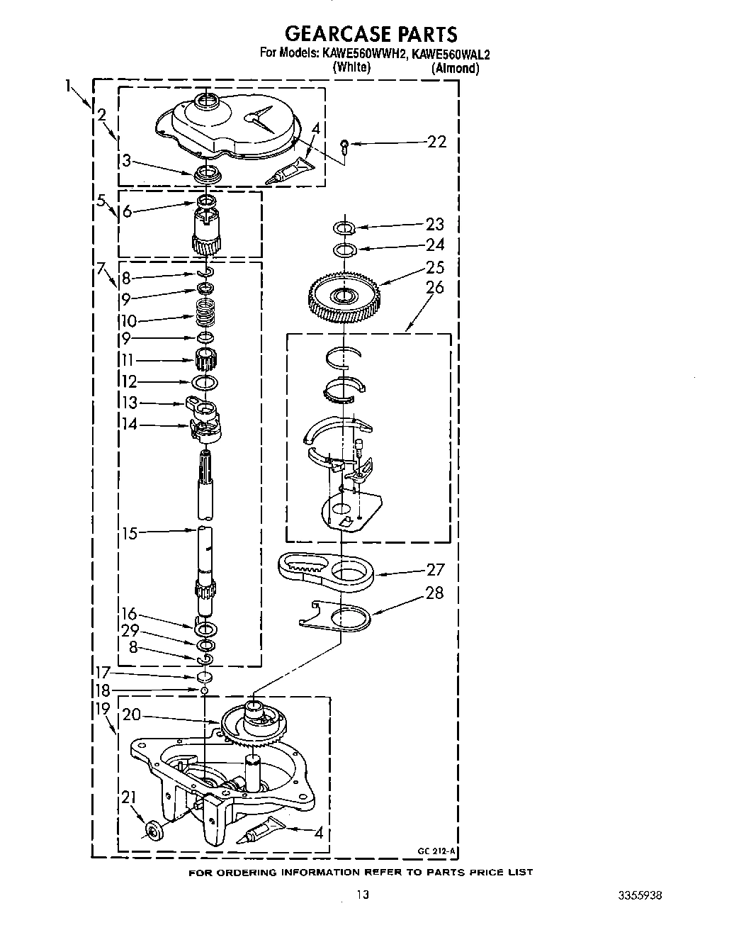 10 - GEARCASE