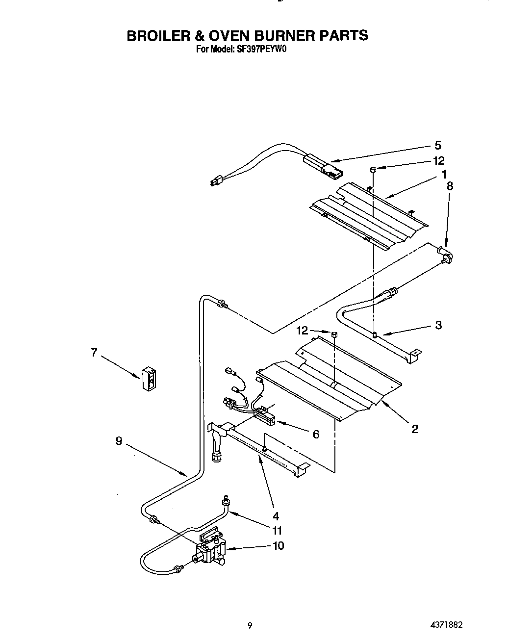 08 - BROILER AND OVEN BURNER