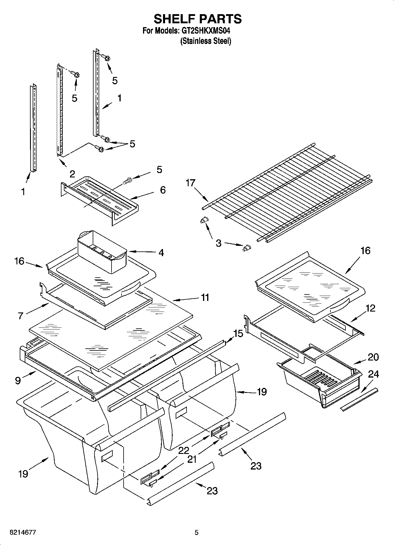 03 - SHELF PARTS