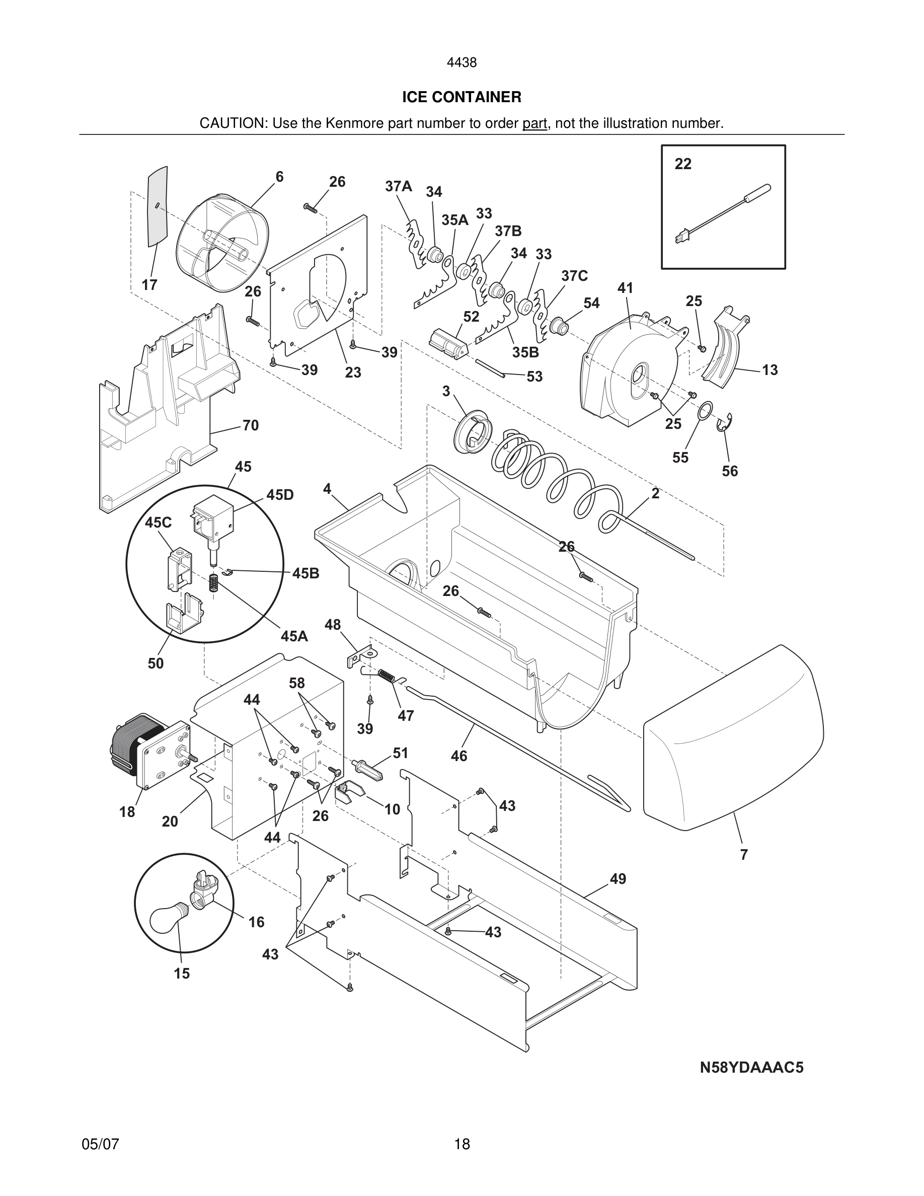 19 - ICE CONTAINER