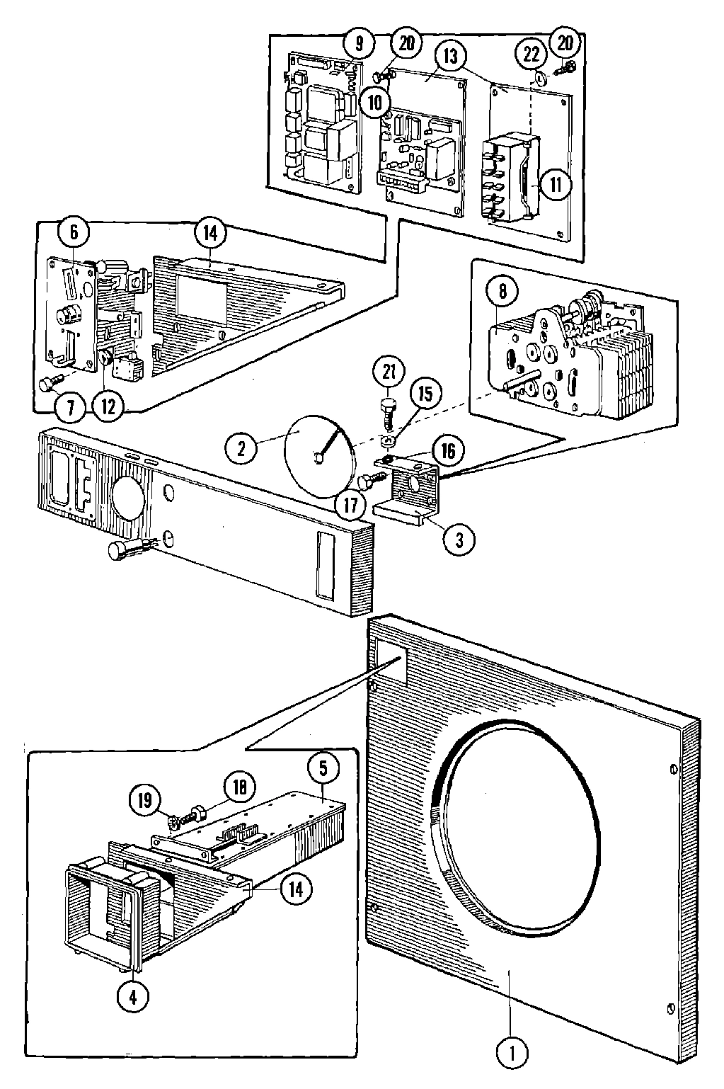 01 - TIMER & COIN ASSEMBLY
