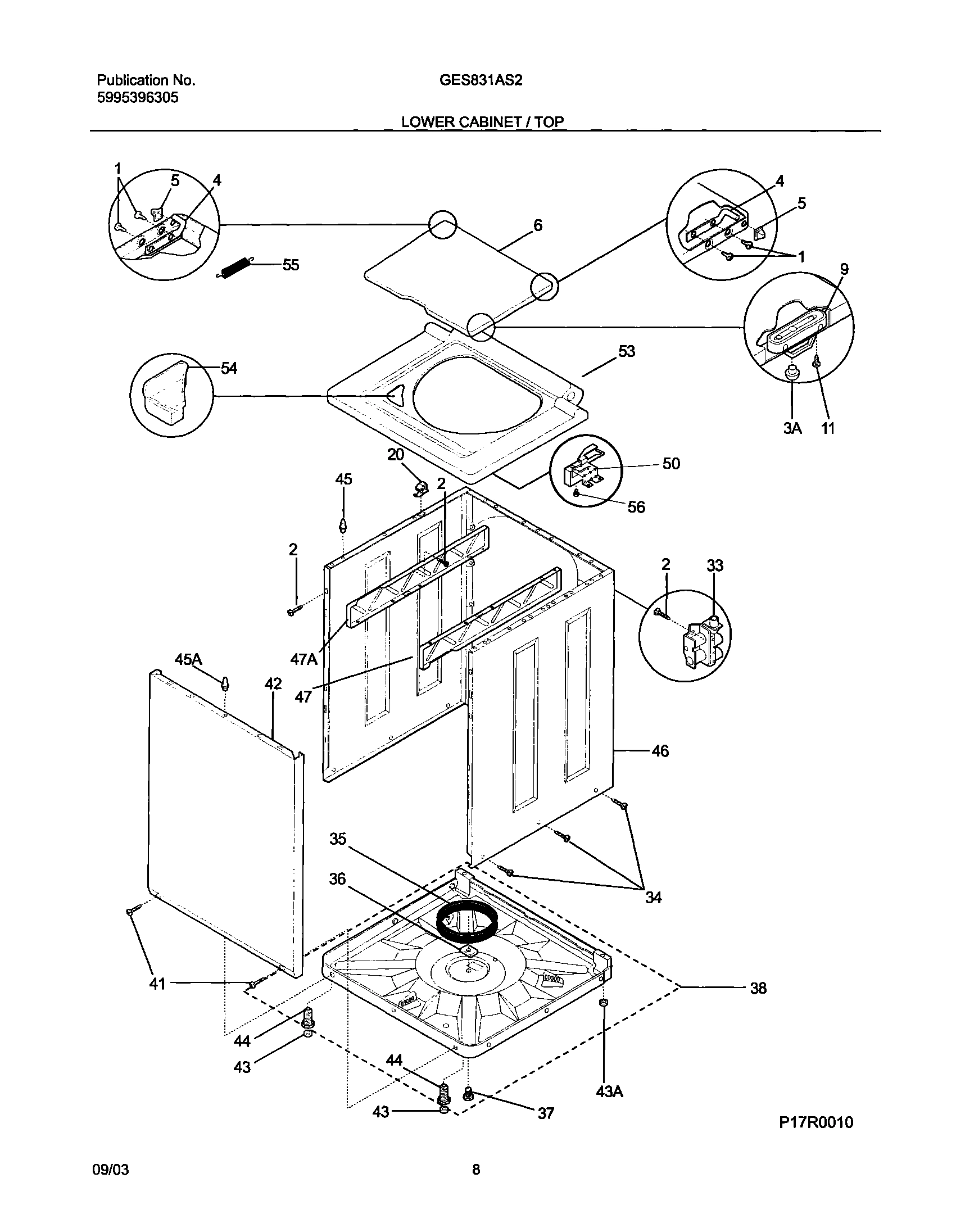 09 - LOWER CABINET/TOP