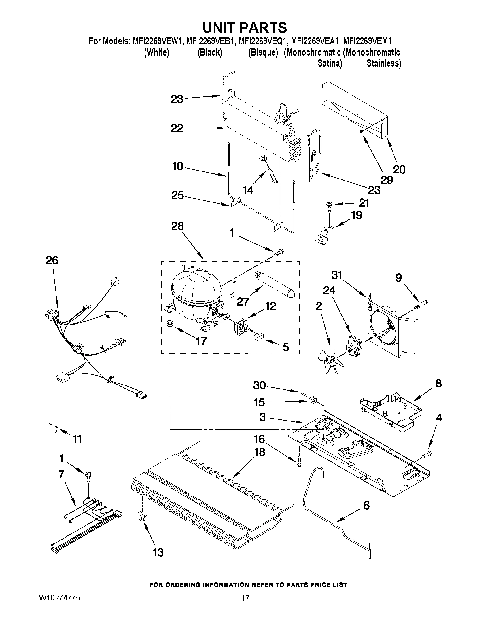 10 - UNIT PARTS