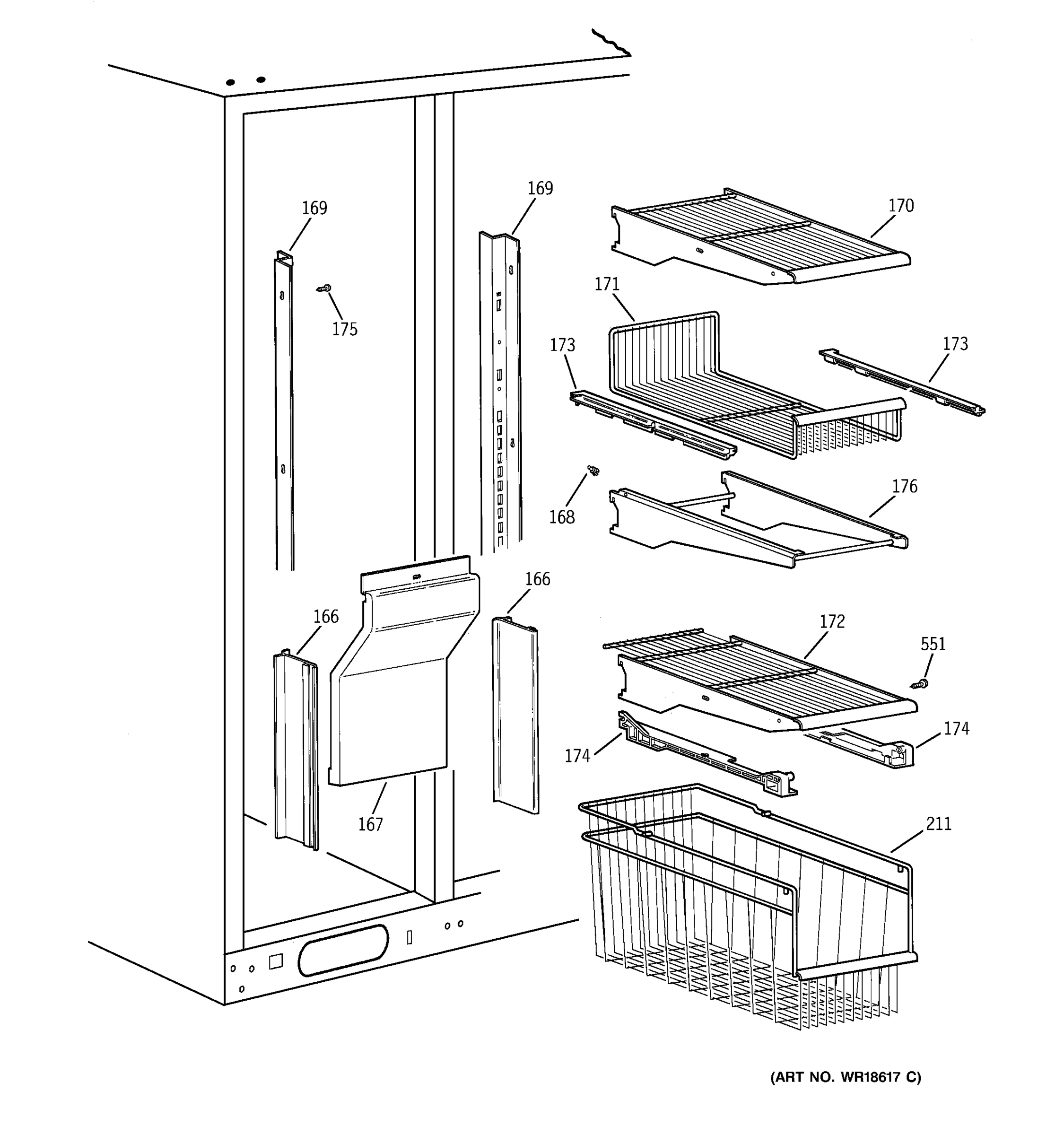 FREEZER SHELVES