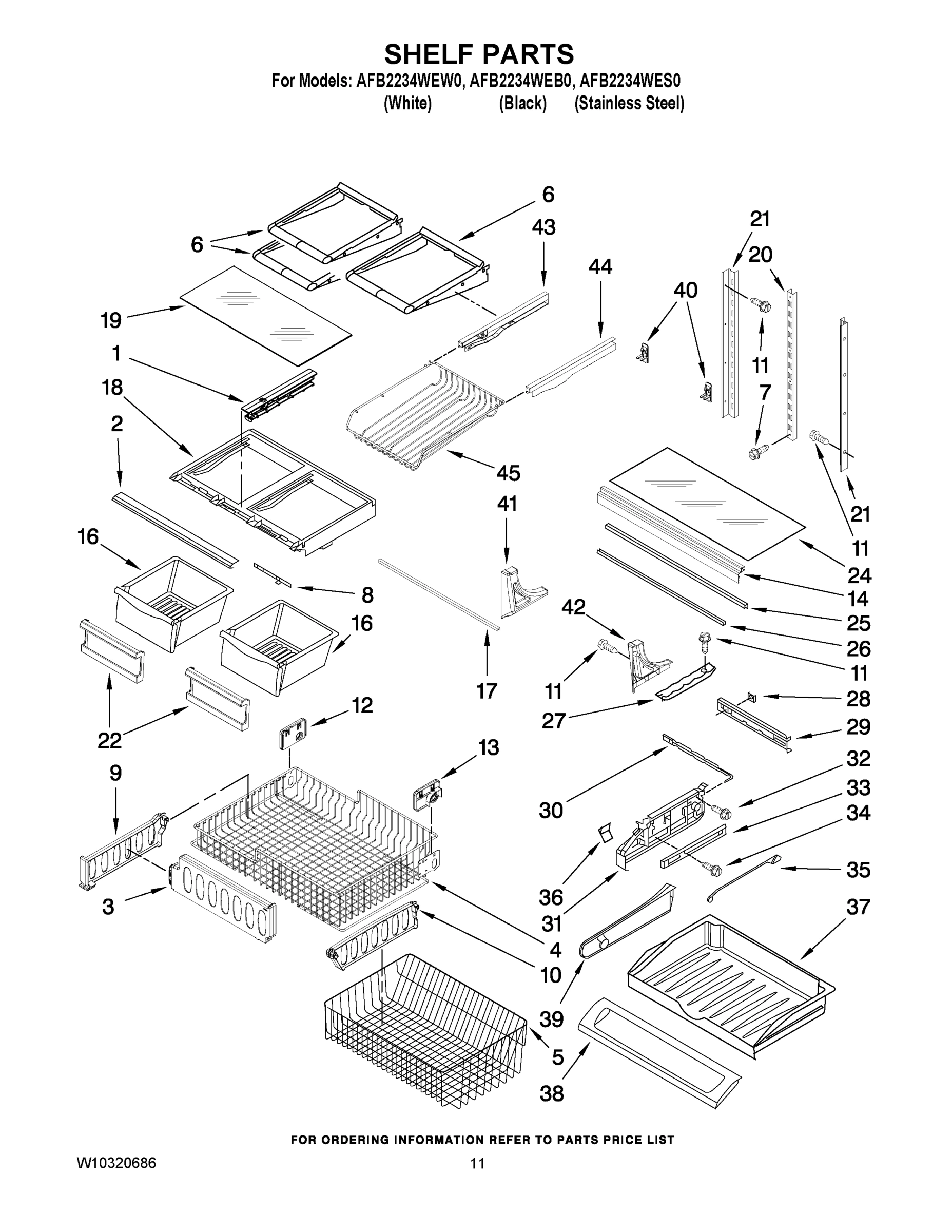 07 - SHELF PARTS