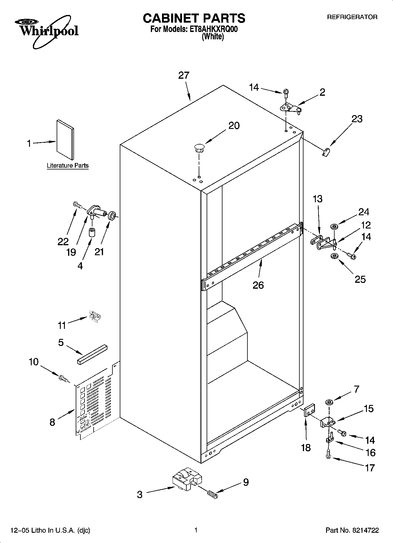 01 - CABINET PARTS