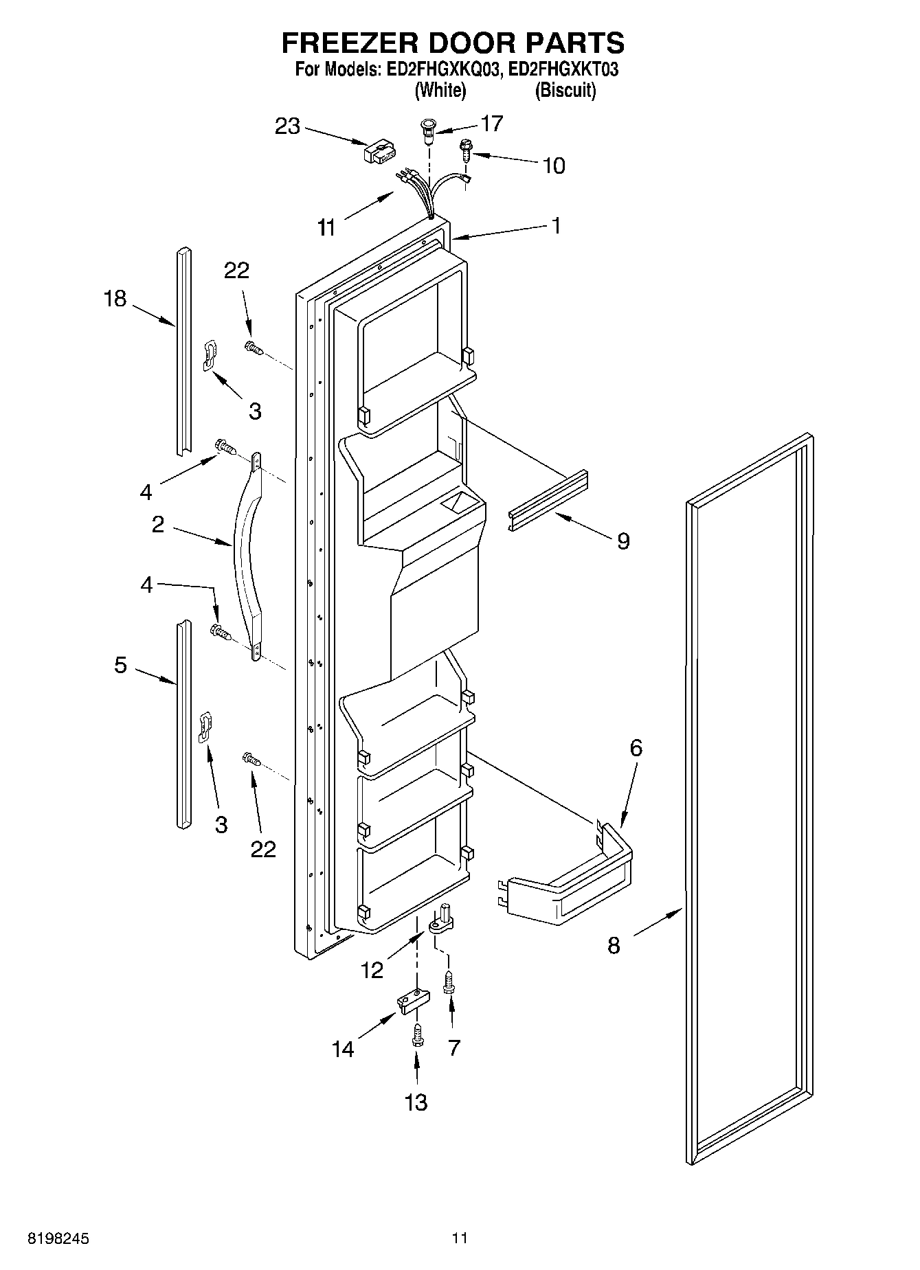 07 - FREEZER DOOR